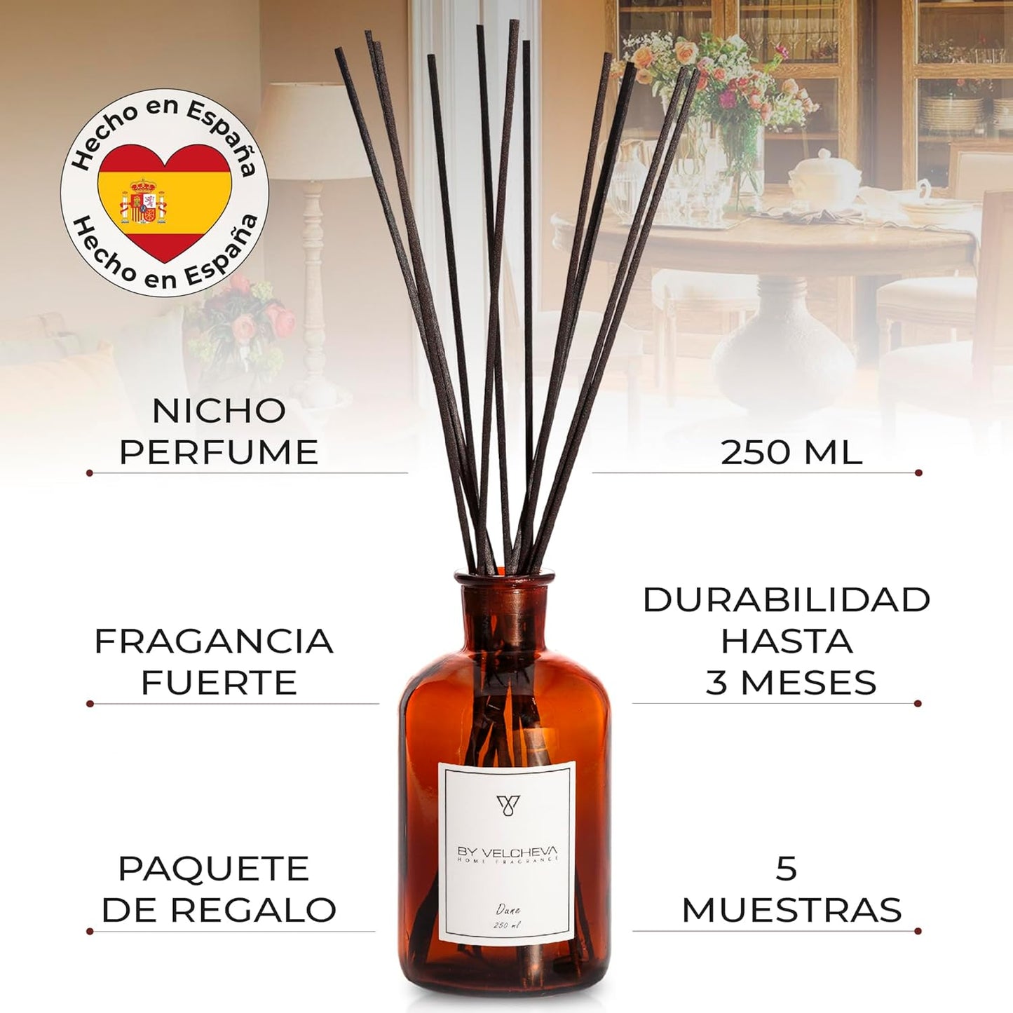 BY VELCHEVA ı Mikado Dune ı Niche Perfume Deodorant ı 250 ml