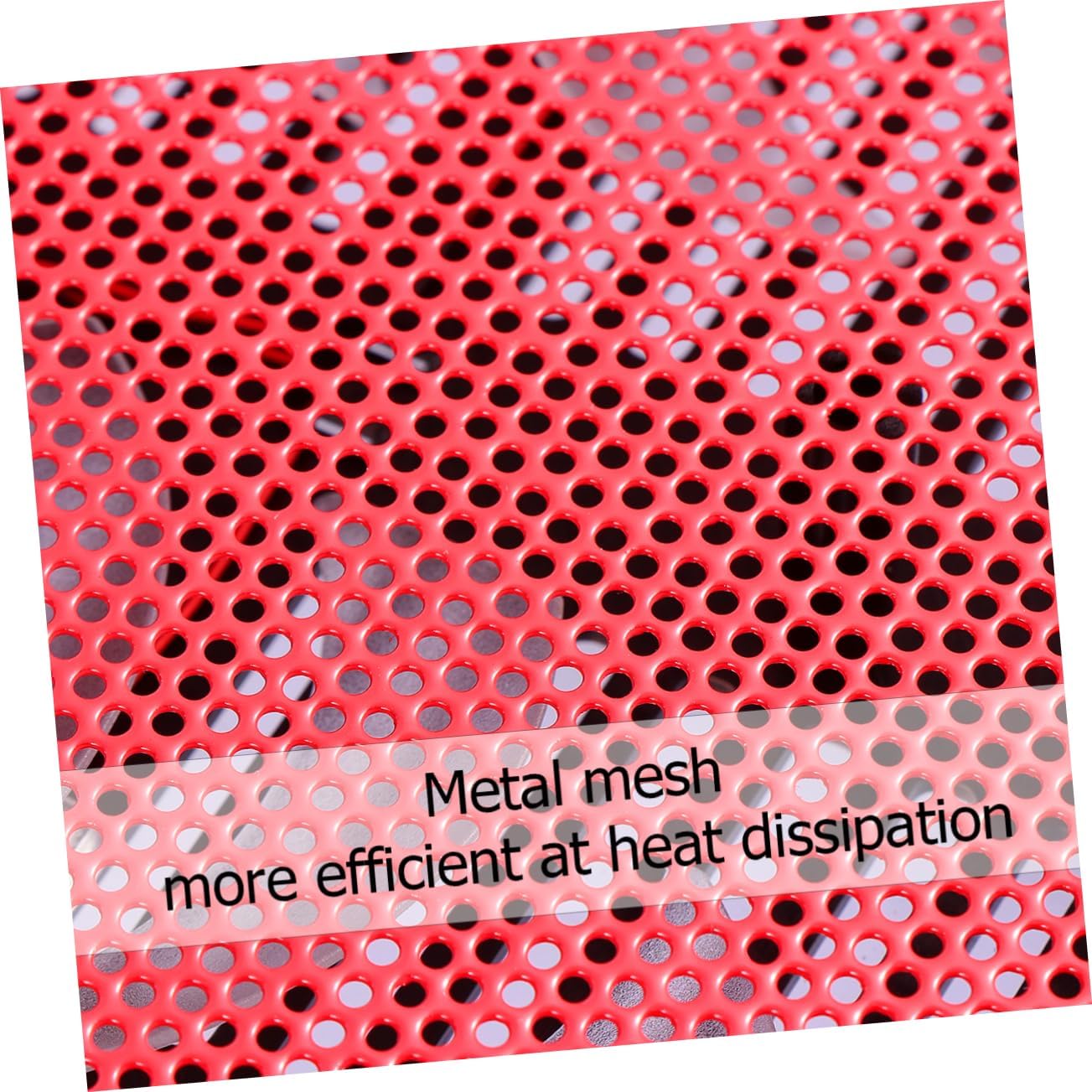 BRIGHTFUFU 14 Inch Notebook Cooler Dual Fan USB Laptop Cooling Pad Slim Stand Metal Panel Fan Red Ergonomic Design Anti Travel-Friendly