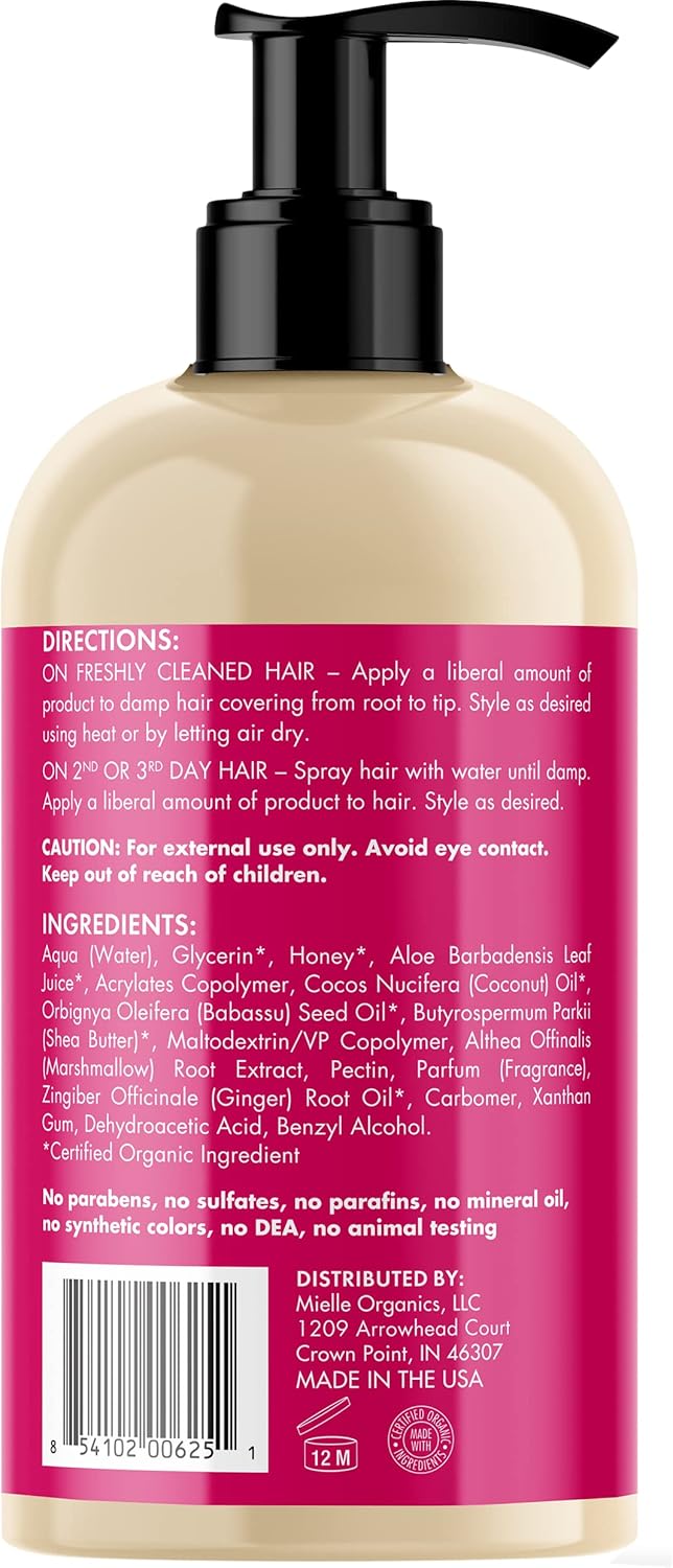 Mielle Organics Styling Gel Honey & Ginger 13oz / 384ml