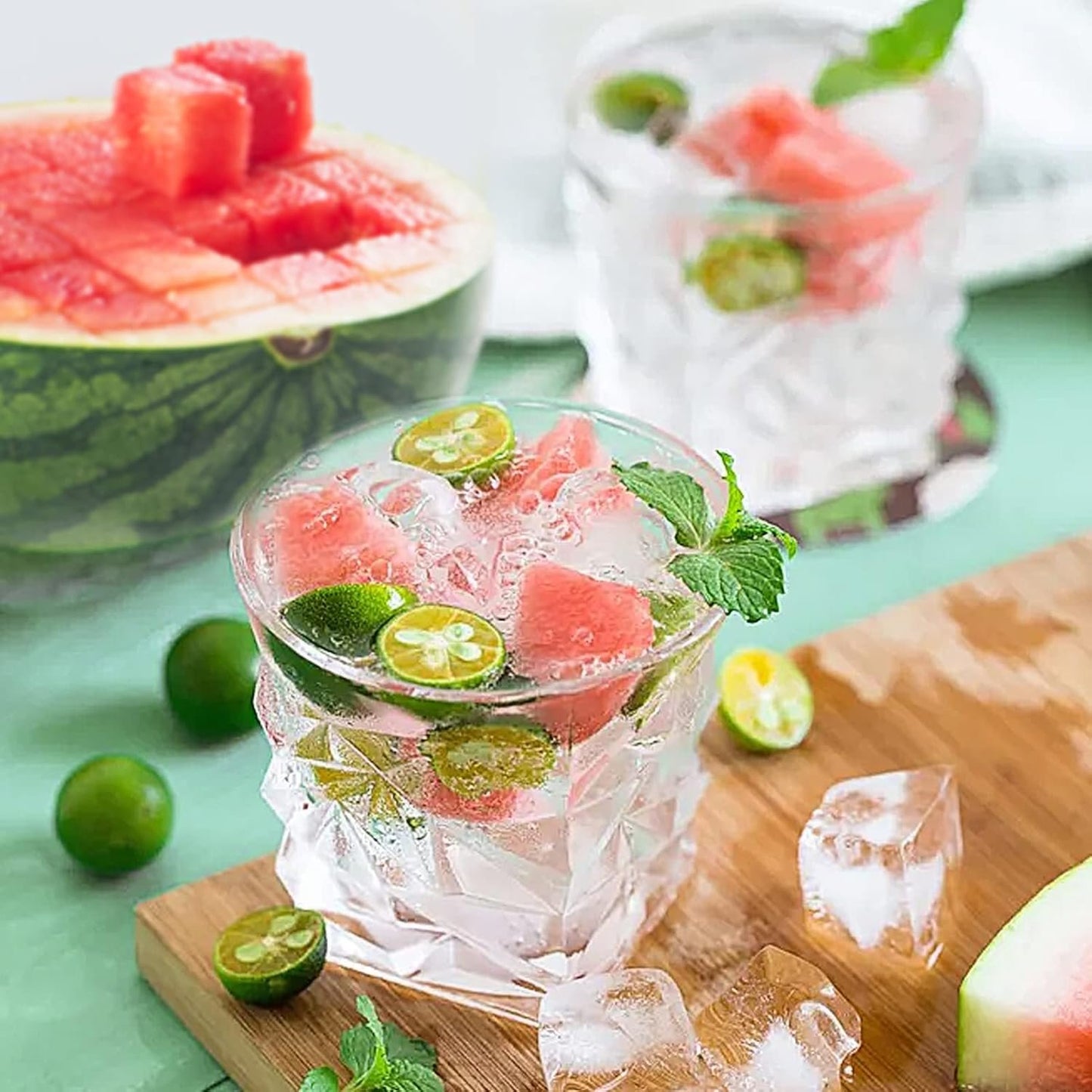 Choxila Watermelon Cutter Slicer,Stainless Steel Quickly Safe Watermelon Knife,Fun Fruit Salad Melon Cutter for Kitchen Gadget (Watermelon Cutter)