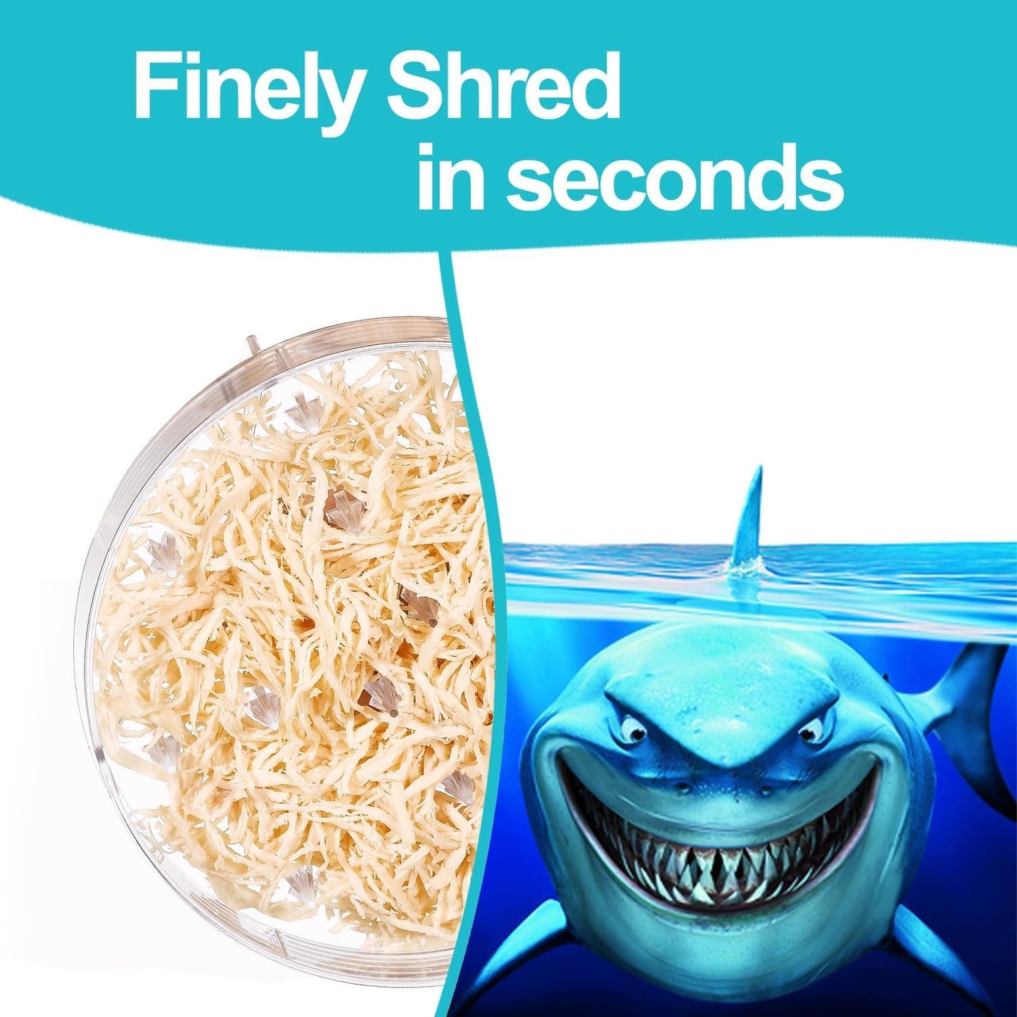 Chicken Shredder - Meat Shredder, Clear Chicken Shredder Tool Twist, Meat Shredder Tool Twist, Chicken Breast Food Shredded Tool Twist Grinder Machine for Dog and Cat Food Meal Prep