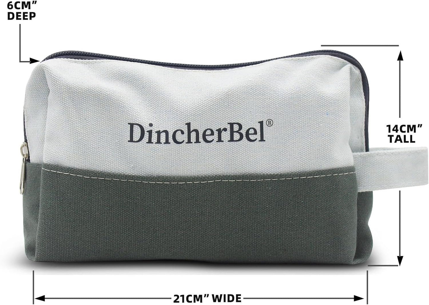 Travel Toiletry Kit, Hygiene Essential Kit for Travel, Business & Charity, 14-Piece Mini Toiletry Reusable Toiletry Zippered Bag