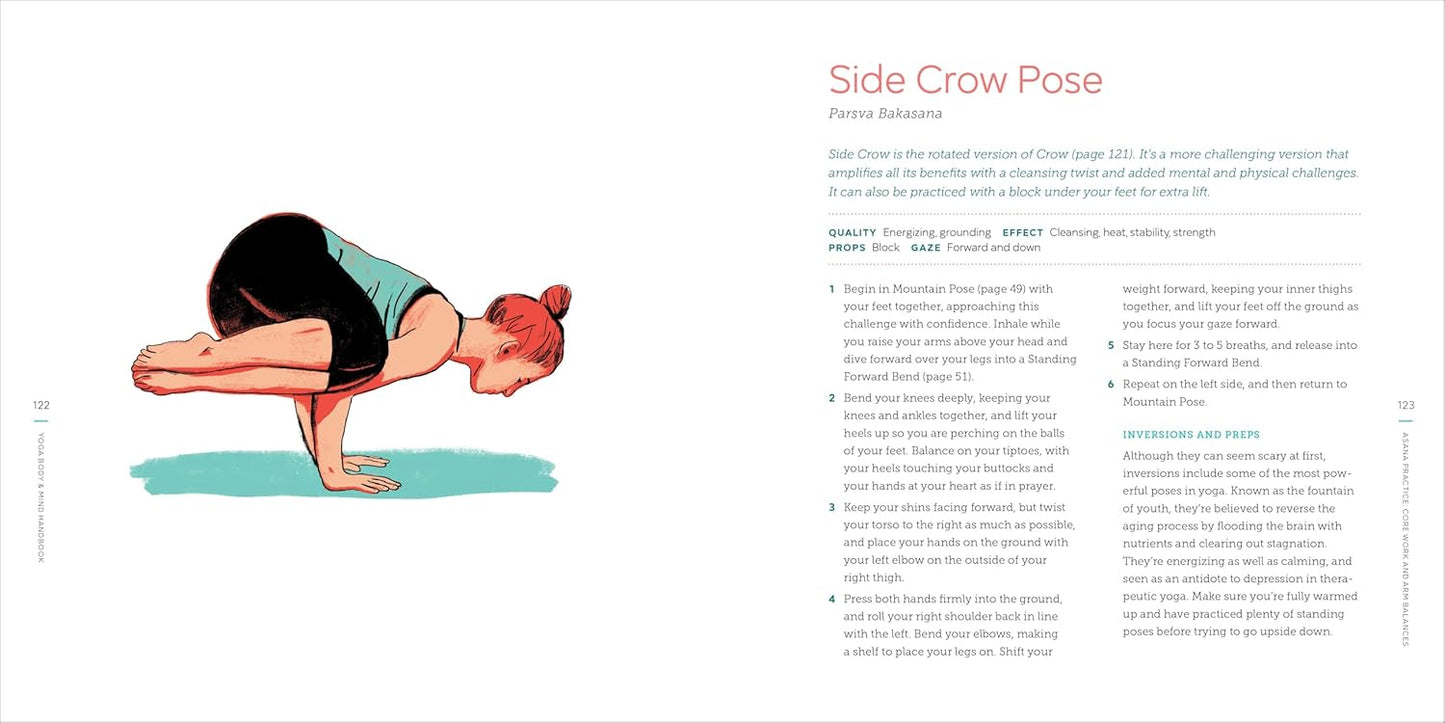 Yoga Body and Mind Handbook: Easy Poses, Guided Meditations, Perfect Peace Wherever You Are
