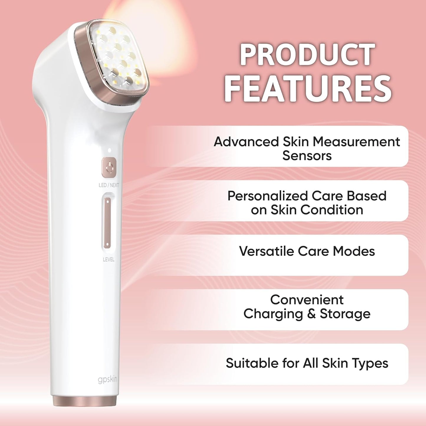 gpskin remedy | Korean Skin Care | Measurment Skincare | LED Anti Wrinkle Device | Radiance,Elasticity,Pore care