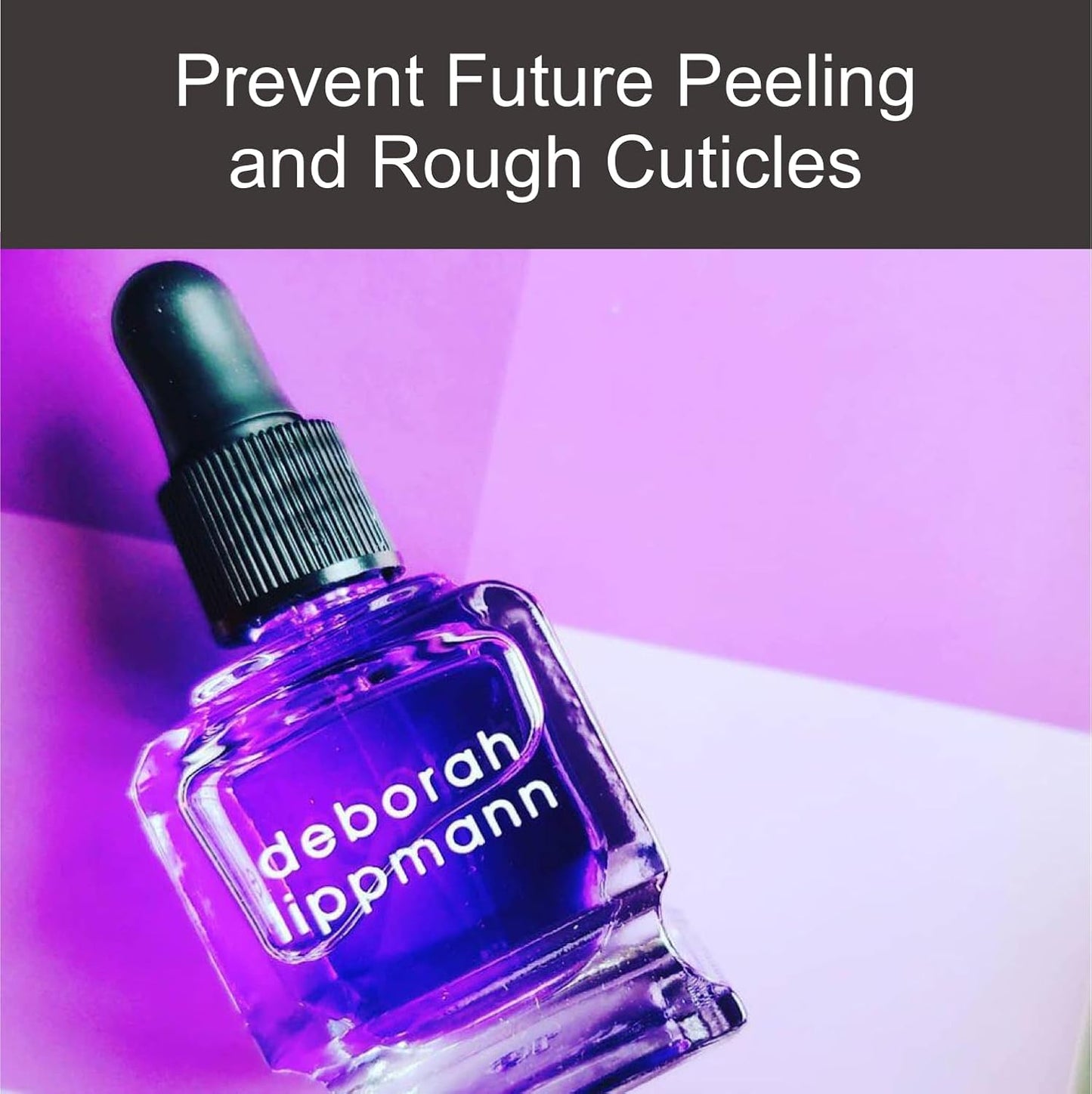 Deborah Lippmann Cuticle Oil, Hydrating Nail Care Treatment, Repair Dry Cuticles with Vitamin E and Coconut Oil, 0.50 Fl Oz