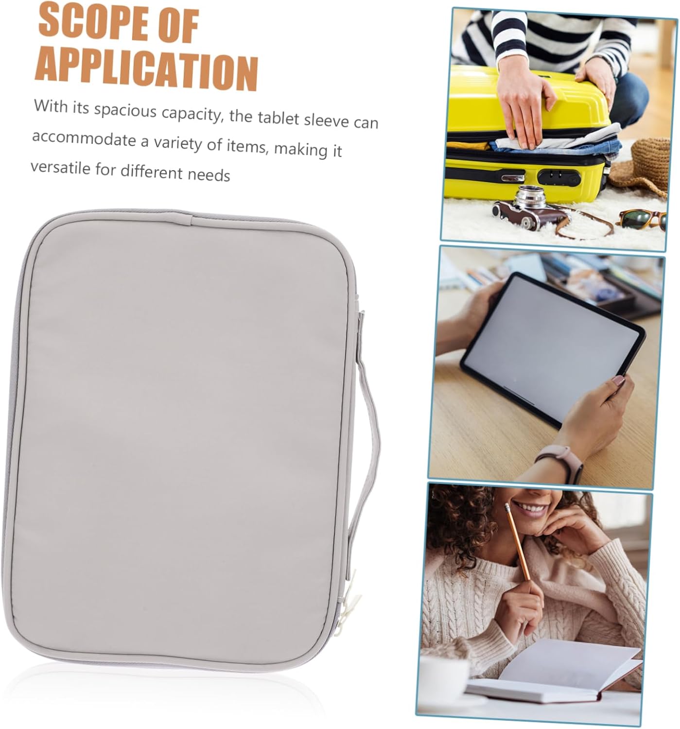 SHINEOFI Tablet Elegante e Resistente Custodia Protettiva Leggera Per Trasporto e Organizzazione Adatta Per Uso