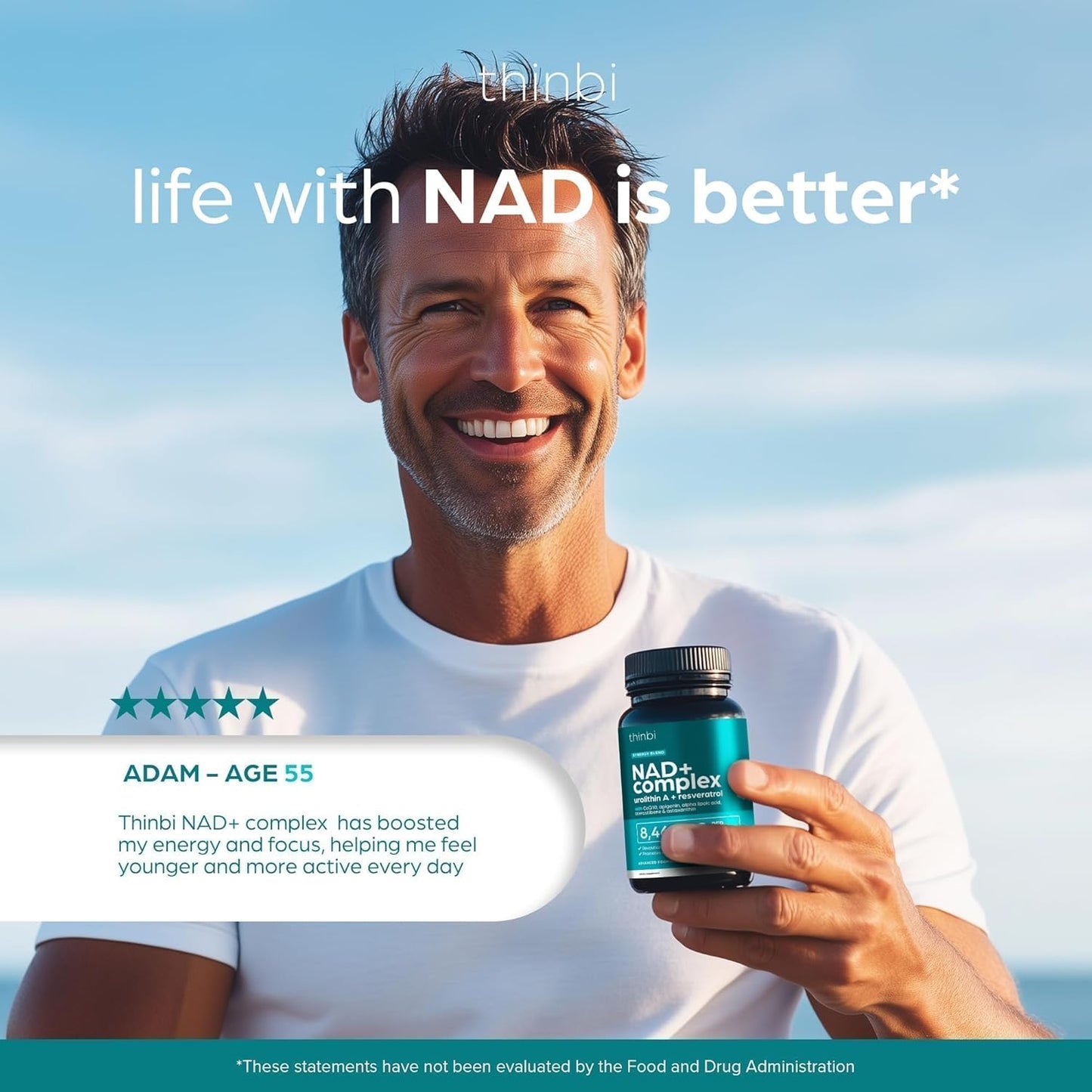 NAD Supplement 8,457 mg Extra Strength NMN Alternative Liposomal, Green Tea + Astaxanthin for Women & Men, Resveratrol, CoQ10, Alpha Lipoic Acid – Energy Anti-Aging,Cell Regeneration –30-Day