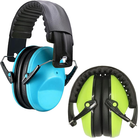 2 Pack Noise Canceling Headphones for Kids, Kids Ear Protection Earmuffs for Autism, Toddler, Children, Noise Cancelling Sound Proof Earmuffs/Headphones for Concerts, Air Shows, Fireworks