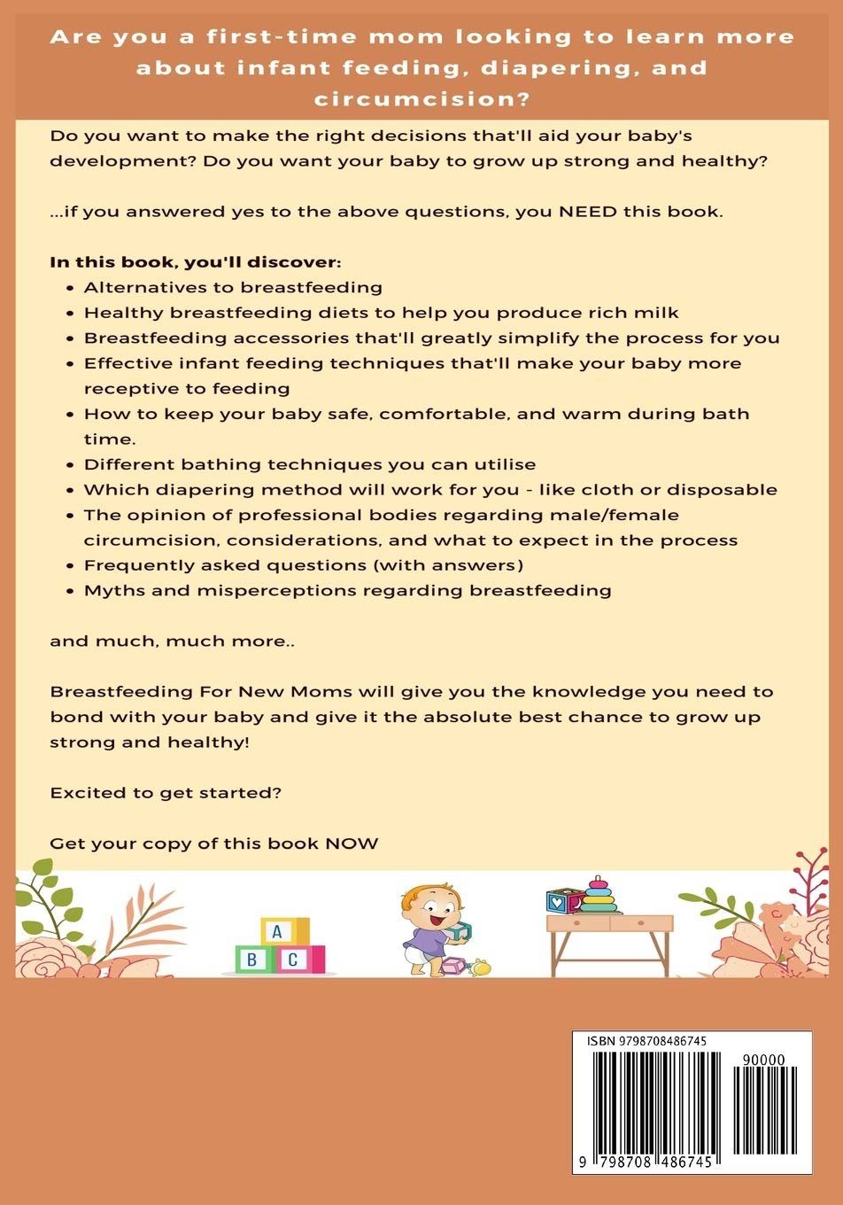 Breastfeeding For New Moms: A Simple Guide To Infant Feeding And Diapering For First-Time Nursing Mothers