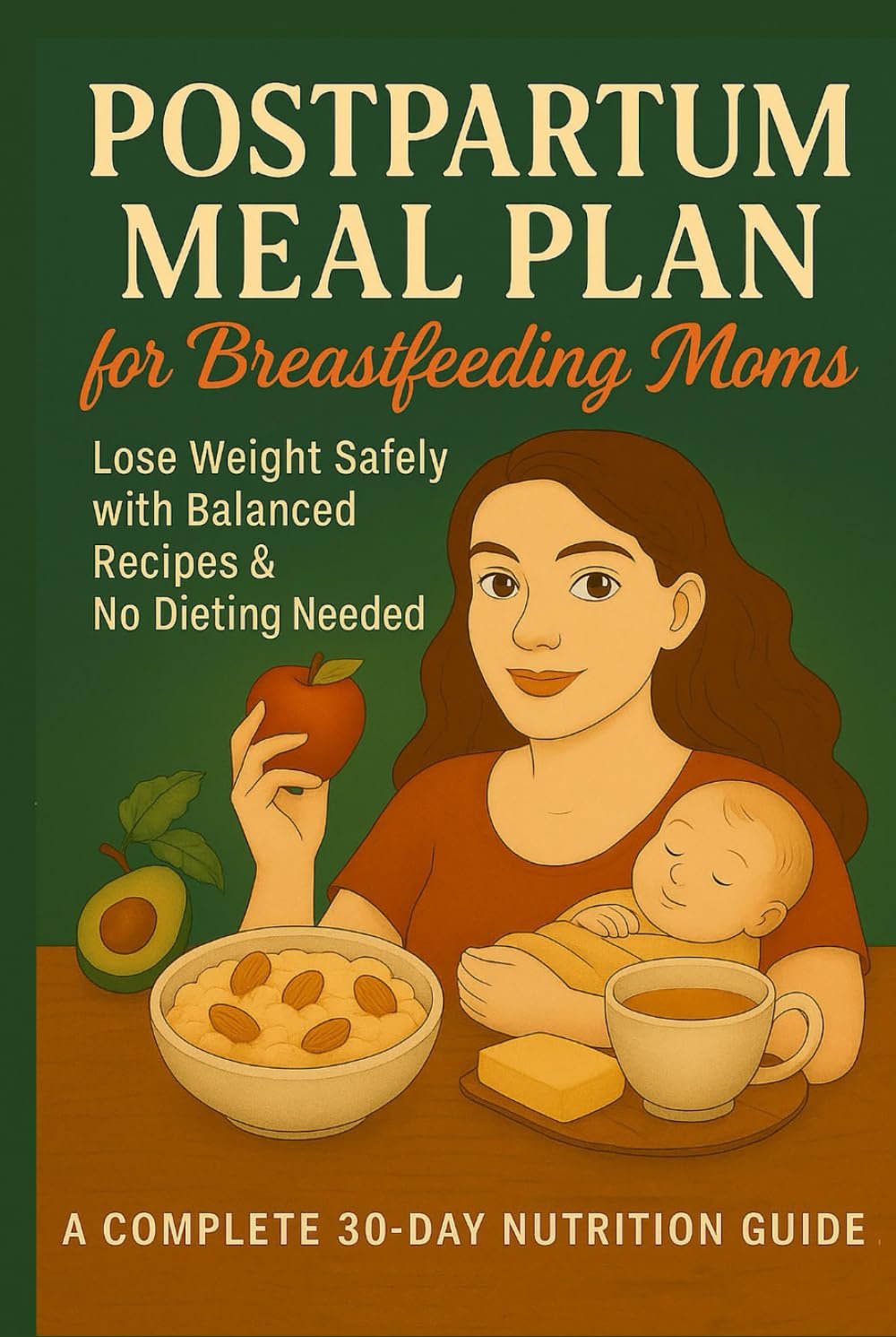 Postpartum Meal Plan for Breastfeeding Moms: Lose Weight Safely with Balanced Recipes & No Dieting Needed