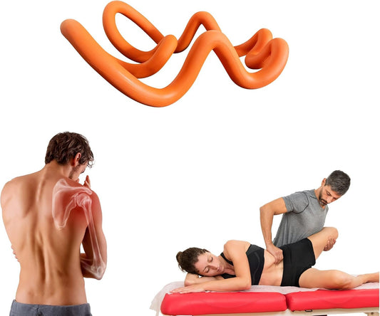 Shoulder Deep Tissue Massager, Psoas Release Tool, Myofascial Release Shoulder Blade Pain, Athletes Muscle Recovery Tool, Heavy Duty