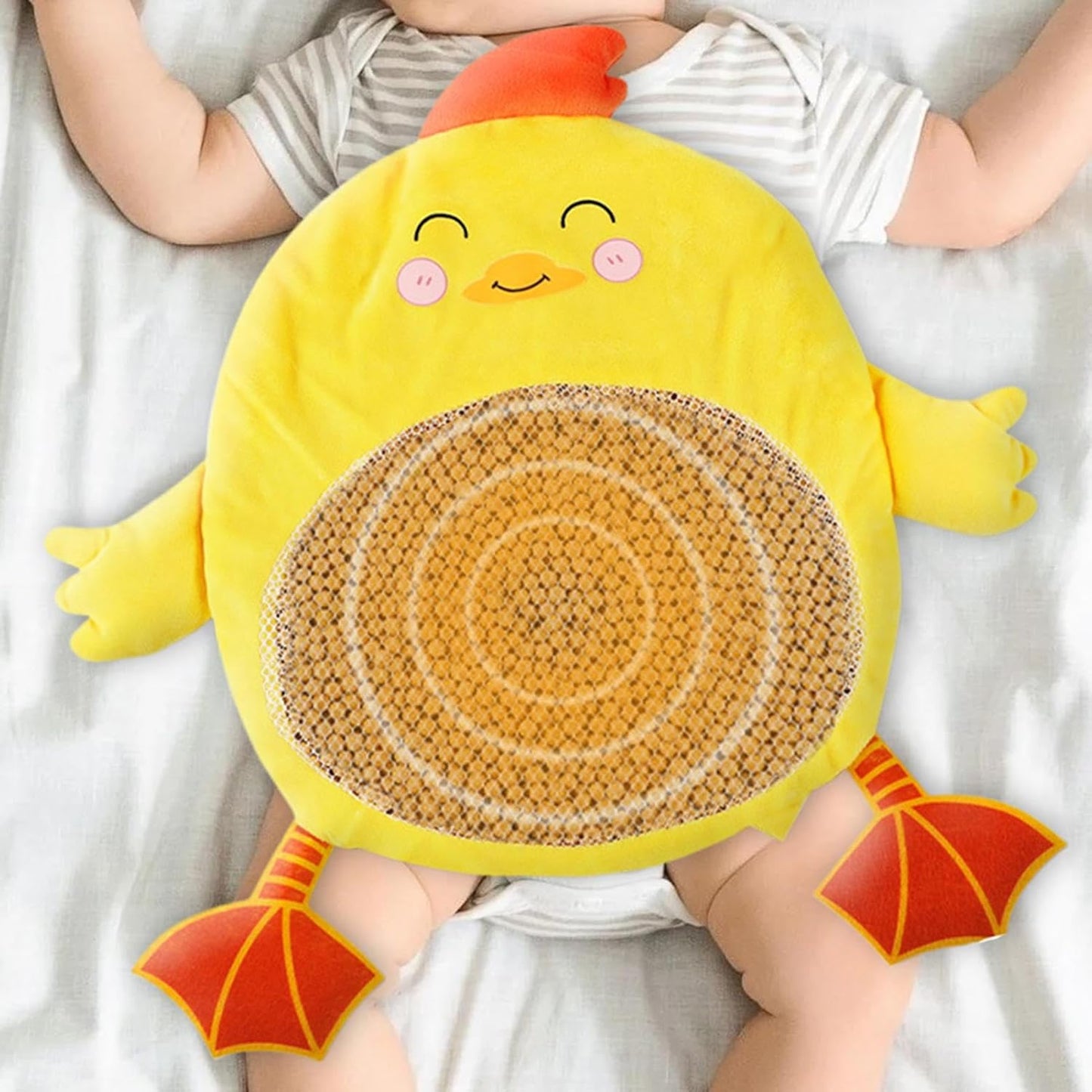 shjxi Baby Soothers for Sleep, Cartoon Baby Sleep Calming Plush, Play Mat Activity, Sleeping Pillows, Portable Snuggle Toy for Kids 6+ Months for Bedtime and Naptime