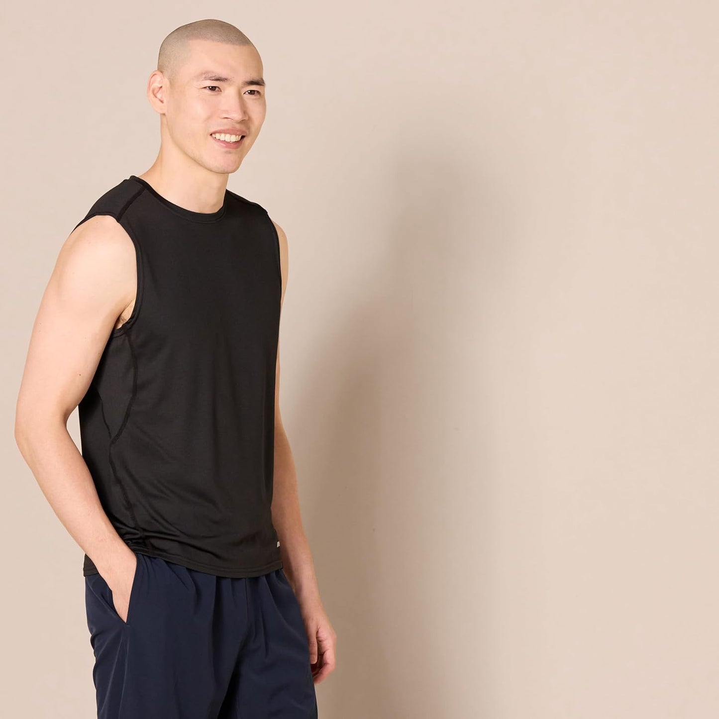 Amazon Essentials Tech Stretch Mens Muscle Shirt