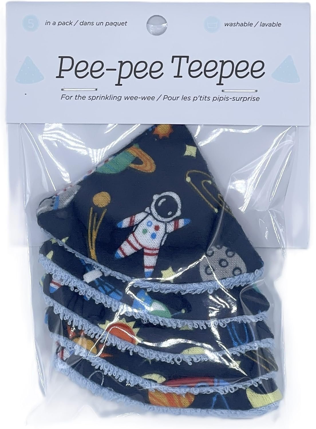 Pee Pee Teepee Space 5 Pieces Baby boy Pee Shield Babyboy Essentials peepeeeteepee Baby boy Diaper Cover for Boys Teepee Pee Shield Pee Covers