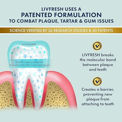 Toothpaste Gel, Clinically Proven to Remove Plaque 250% Better, Improves Gum Health 190% Better, Prevents & Reduces Tartar, Freshens Breath, SLS Free Dental Gel, Wintergreen, 2 Pack