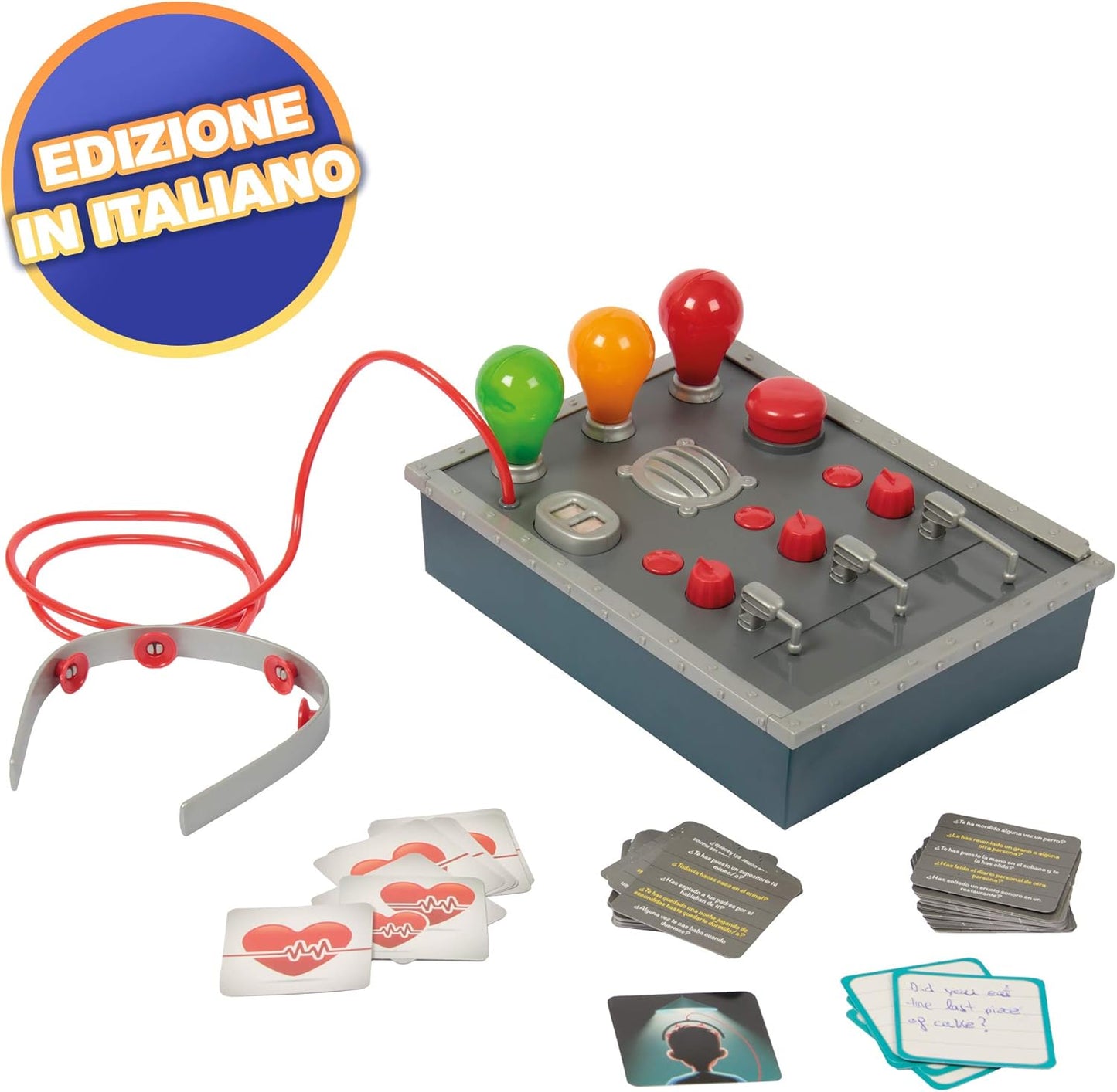 Play Fun By Imc Toys Macchina Delle Bugie, In Italiano, Gioco Bugie e Verità, Gioco da Tavolo per Bambini e Adulti da 8 Anni in Su
