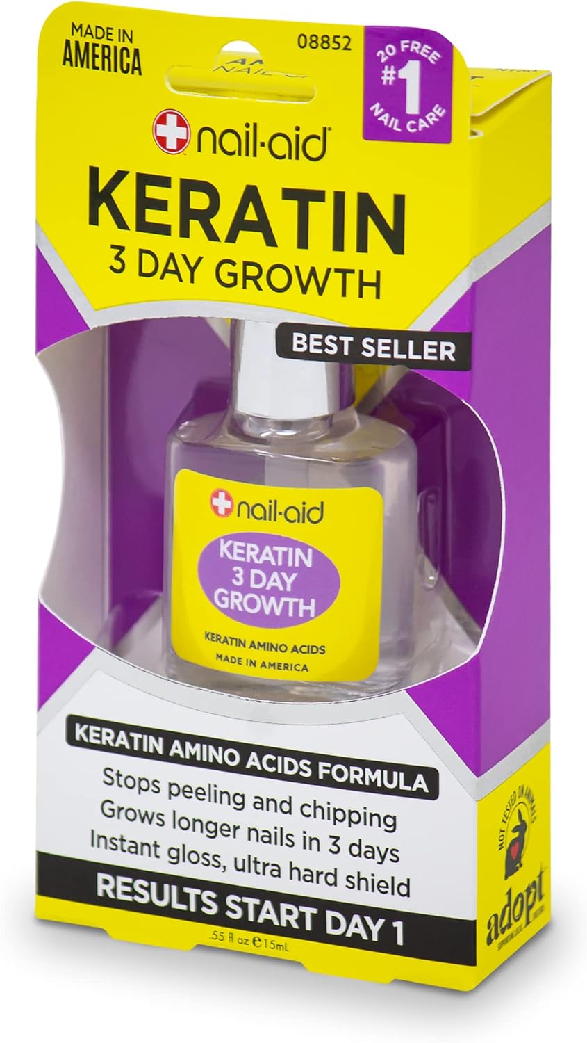 Nail-Aid 3 Day Growth Keratin Nail Growth 0.55ml