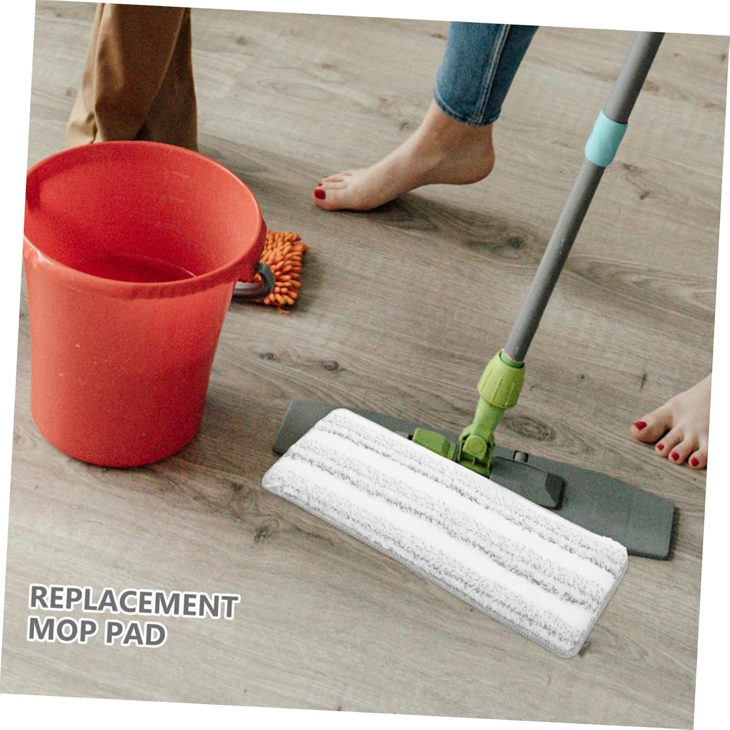PLAFOPE Home Cleaning Essential 3 Pezzi di Ricariche per A Strisce per Piatto Forte Assorbimento per Pavimenti