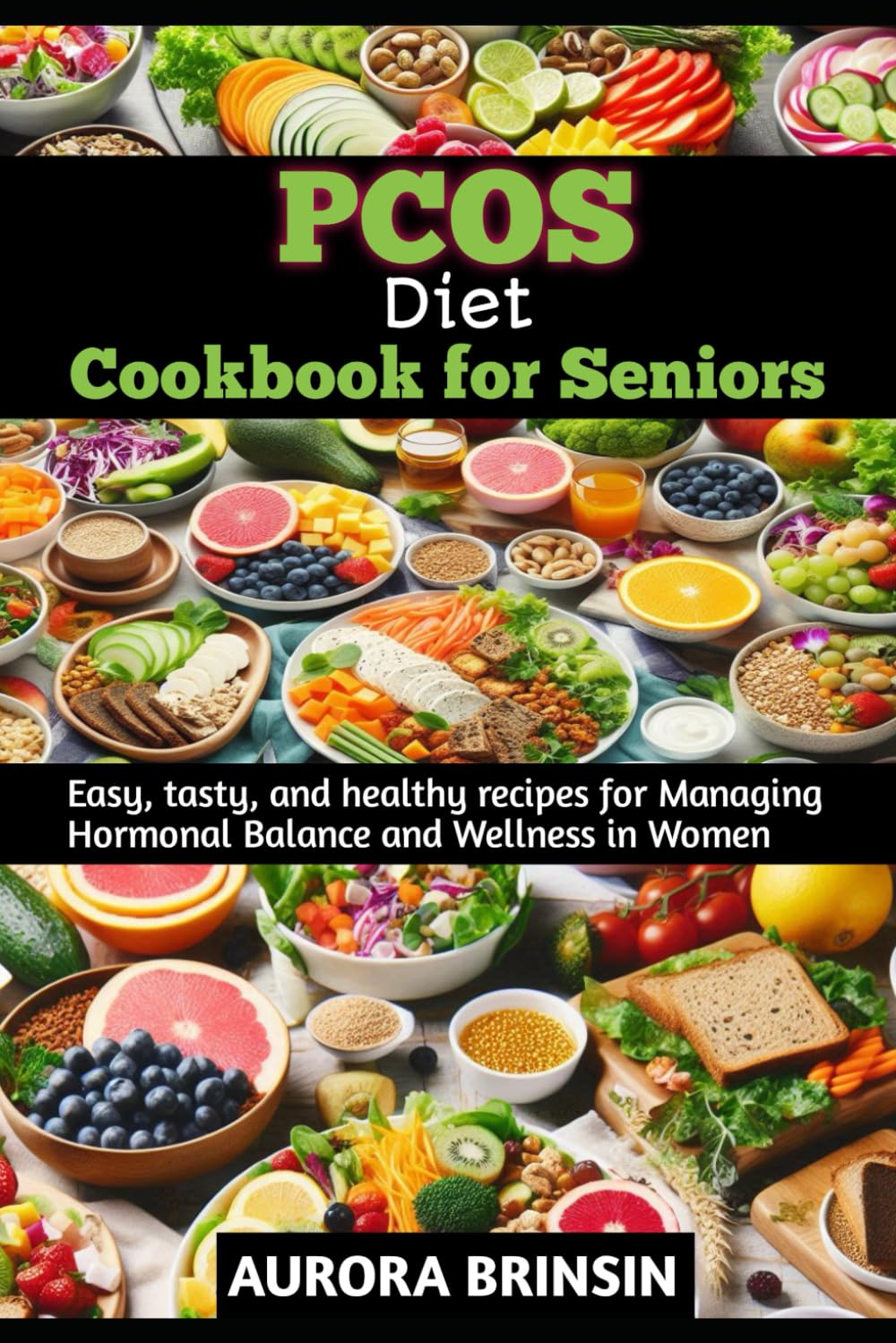 PCOS DIET COOKBOOK FOR SENIORS: Easy, tasty, and healthy recipes for Managing Hormonal Balance and Wellness in Women