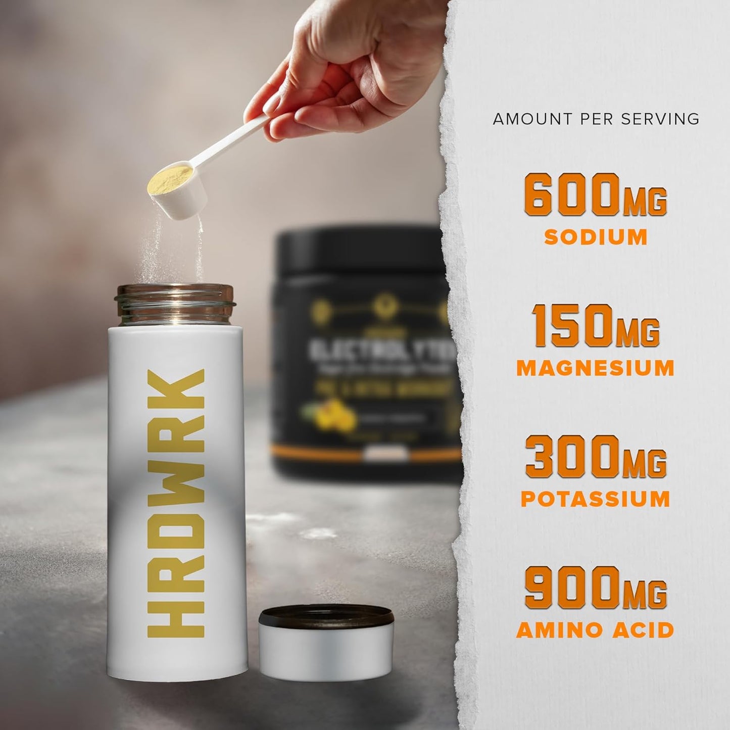 Hydrolyte Mango Pineapple - 100 Servings Sugar Free Electrolyte Powder with Magnesium, Potassium and Sodium - Boost Endurance and Reduce Fatigue with This Electrolyte Supplement - Keto Friendly