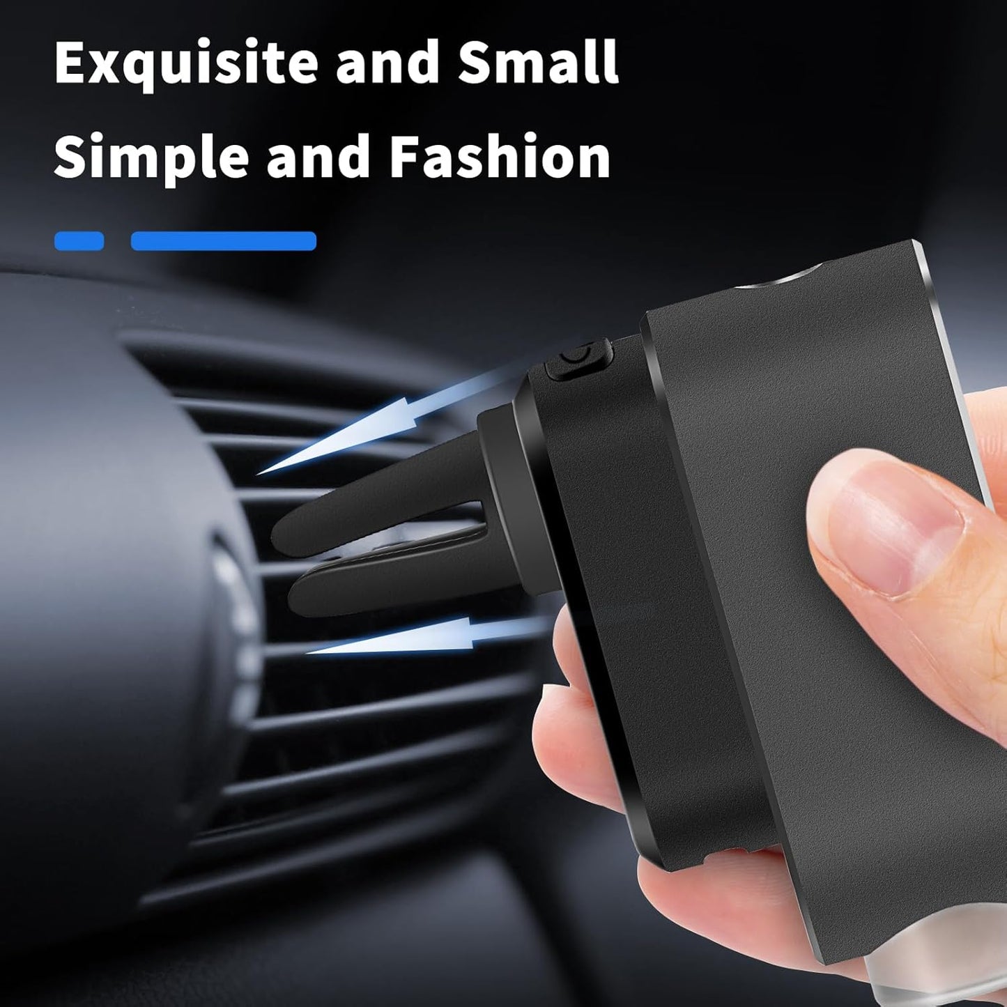 KOMMI Smart Air freshener Car Diffuser Aroma Spray Automatic Interior Car Air Freshener(Diffuser with 4 Essential Oil) (Channel)