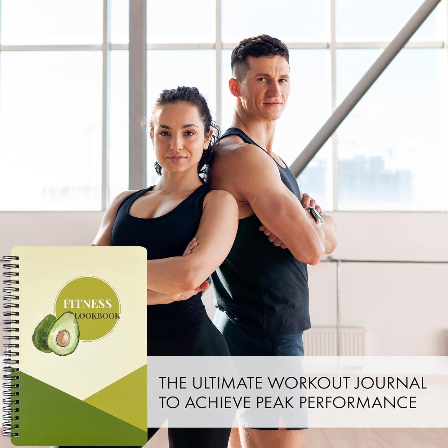 Gym Workout Log Book,Workout Planner for Daily Fitness Tracking,Personal Training Diar,Set Your Fitness Goals,Record Your Progress in Clear Detail