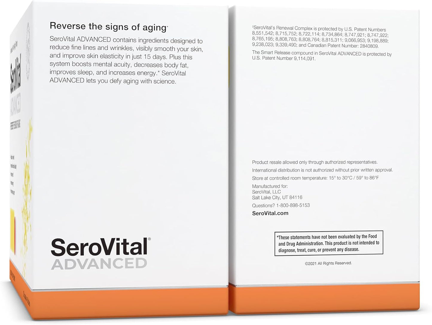 Serovital Advanced for Women - Anti-Aging Supplement for Women - Skin Benefits, Energy, and Sleep - 30 Day Supply
