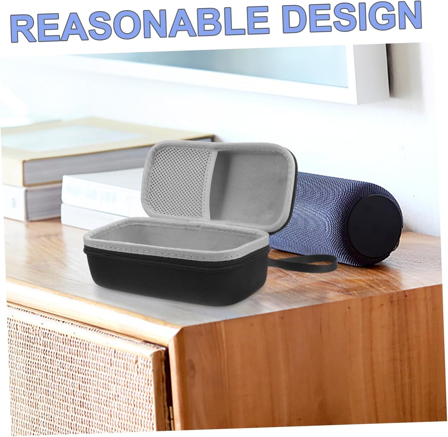 NUOBESTY Custodia Protettiva per Design Multifunzionale per Stoccaggio Accessori Audio
