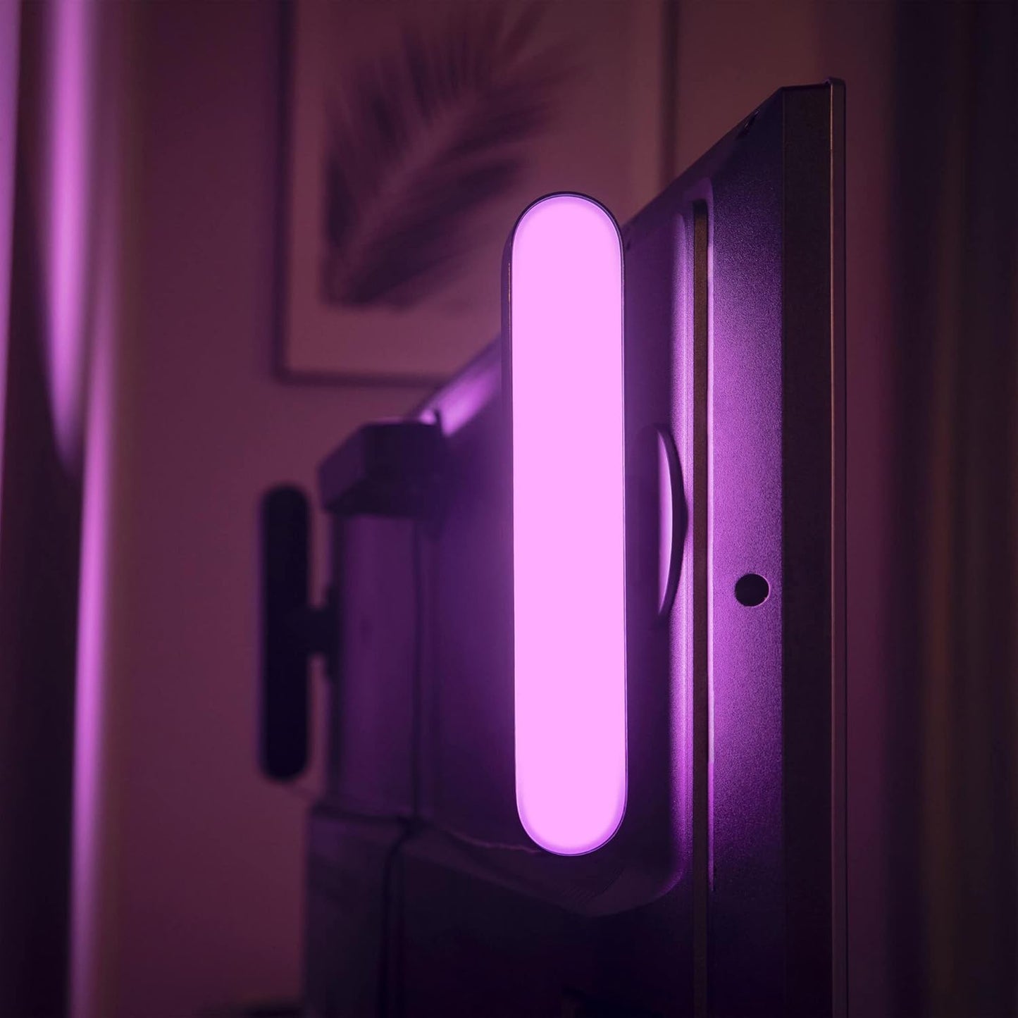 Philips Hue White and Color Ambiance Smart LED Play Table Lamp Extension (Power Supply Not Included), 1 Piece, Black