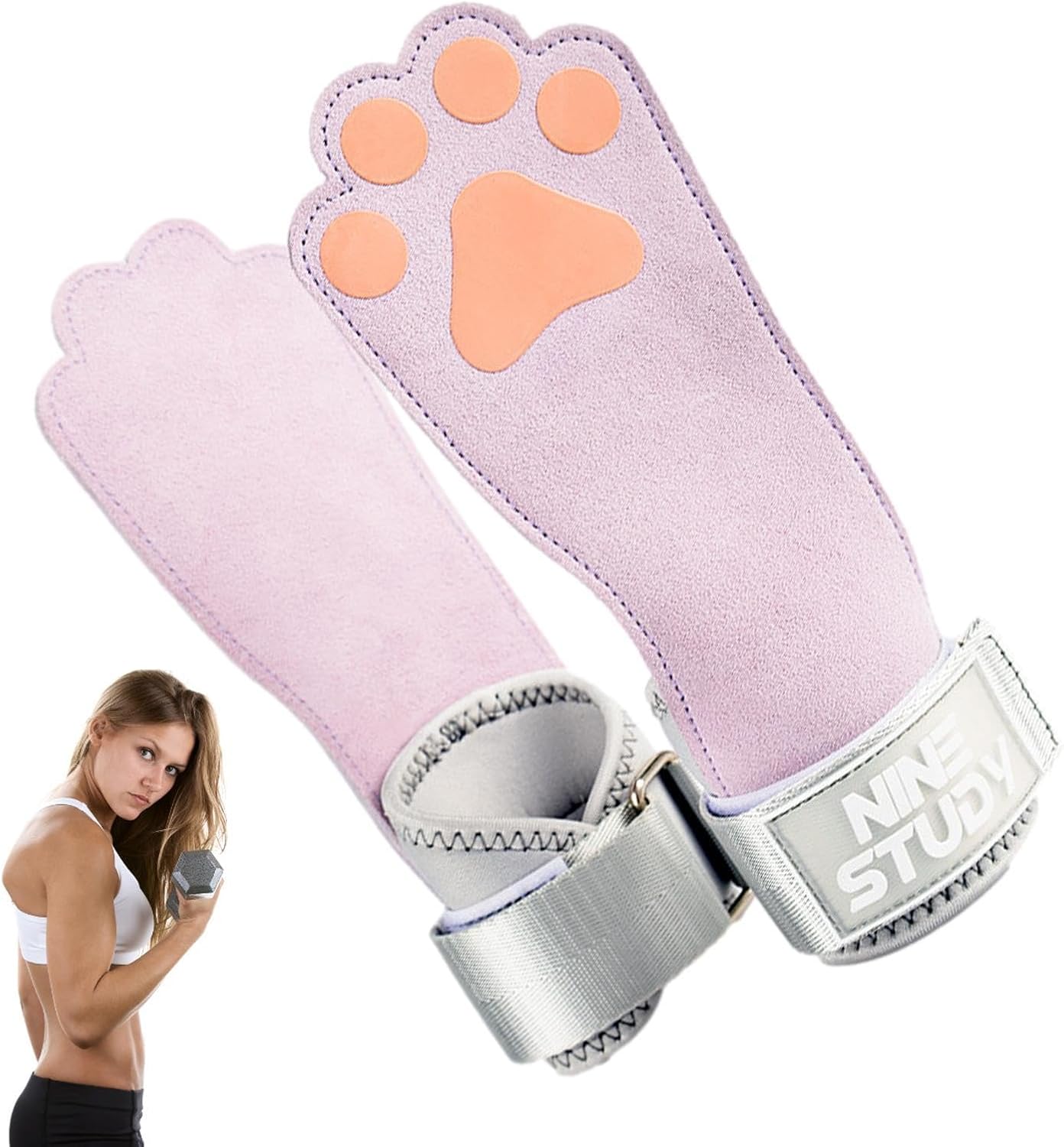 Grip Straps for Lifting, Assistant Deadlift Straps, Non-Slip Grip Pads, Wrist Support Wraps, Heavy-Duty Gym Gear, Ideal for Power Training, Pull-Ups, Deadlifting, and Strength Workouts