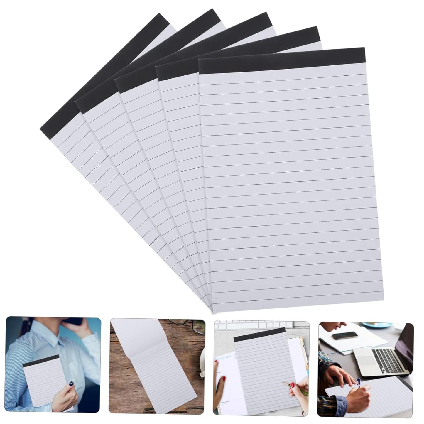 FUNNETOYU Portable Notepads Daily Weekly Scratch Pads for Writing Office Stationery with Tear Off Smooth High Grade for Students Teachers and Professionals