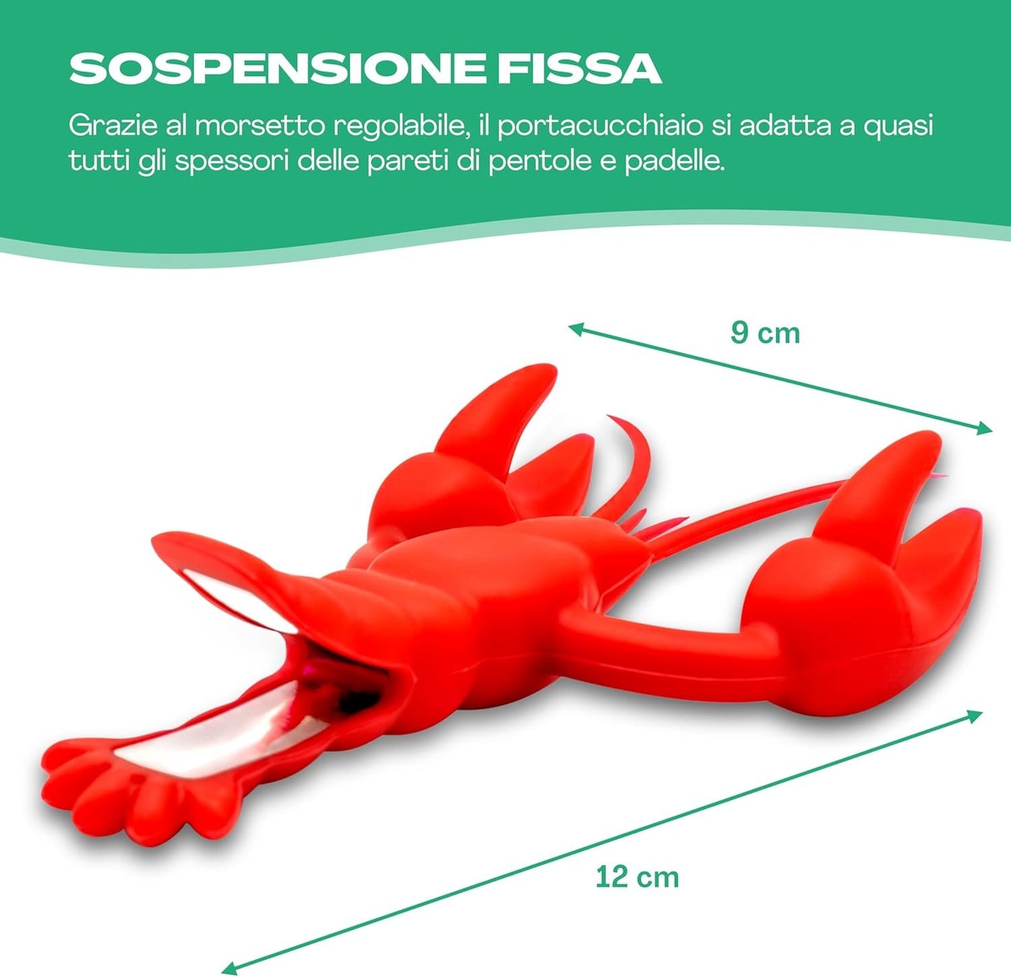 Netrox - Kitchen Ladle Holder - BFA Free for Food and Heat Resistant up to 230 °C - Fun Gift - Mestoo Utensil Rest Otti Spatula Stani Special Spoon Holders Gadget Spoon