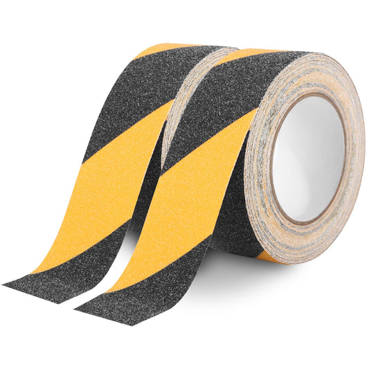 Ixydor 2 Rolls Non-Slip Adhesive Tape, 10 m x 50 mm, High Tensile Tape, Non-Slip Strips, Strong Safety Adhesive Tape for Indoor and Outdoor