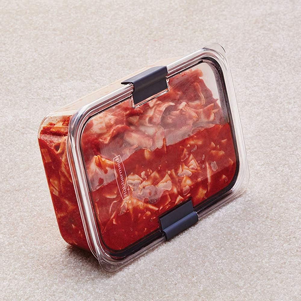 Rubbermaid Brilliance Large Food Storage Container | BPA-Free Airtight Food Storage Container | 2.3 L (9.6 Cup)