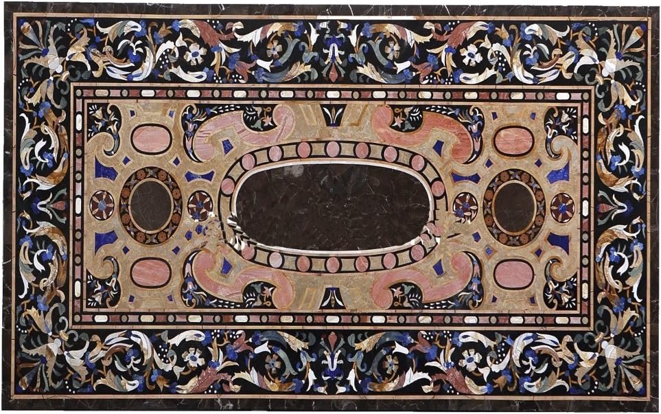 crafts look Marble Dining Table Top Inlay Handicraft Work for Home Decor for Gift