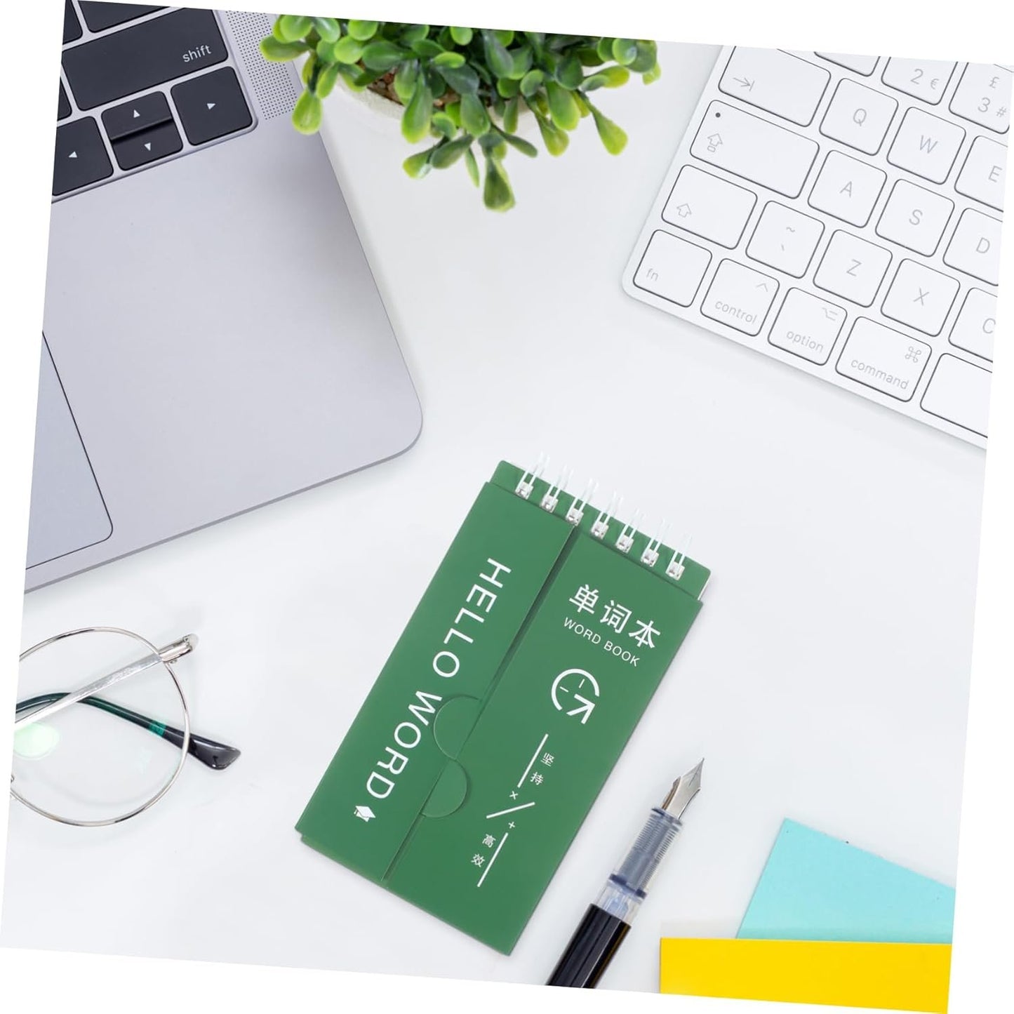 STOBOK English Words Language Vocabulary Notepads 3pcs Writing Reciting Book Planner Students Stationery Writing Notepad Students Notepad