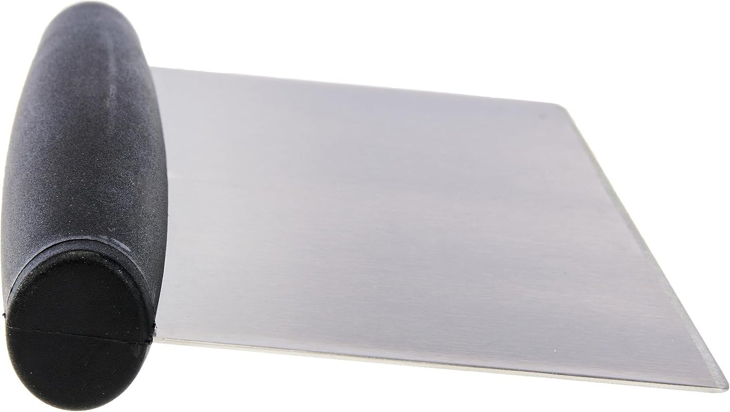 Amazon Basics Multi-Purpose Stainless Steel Bench Scraper and Chopper