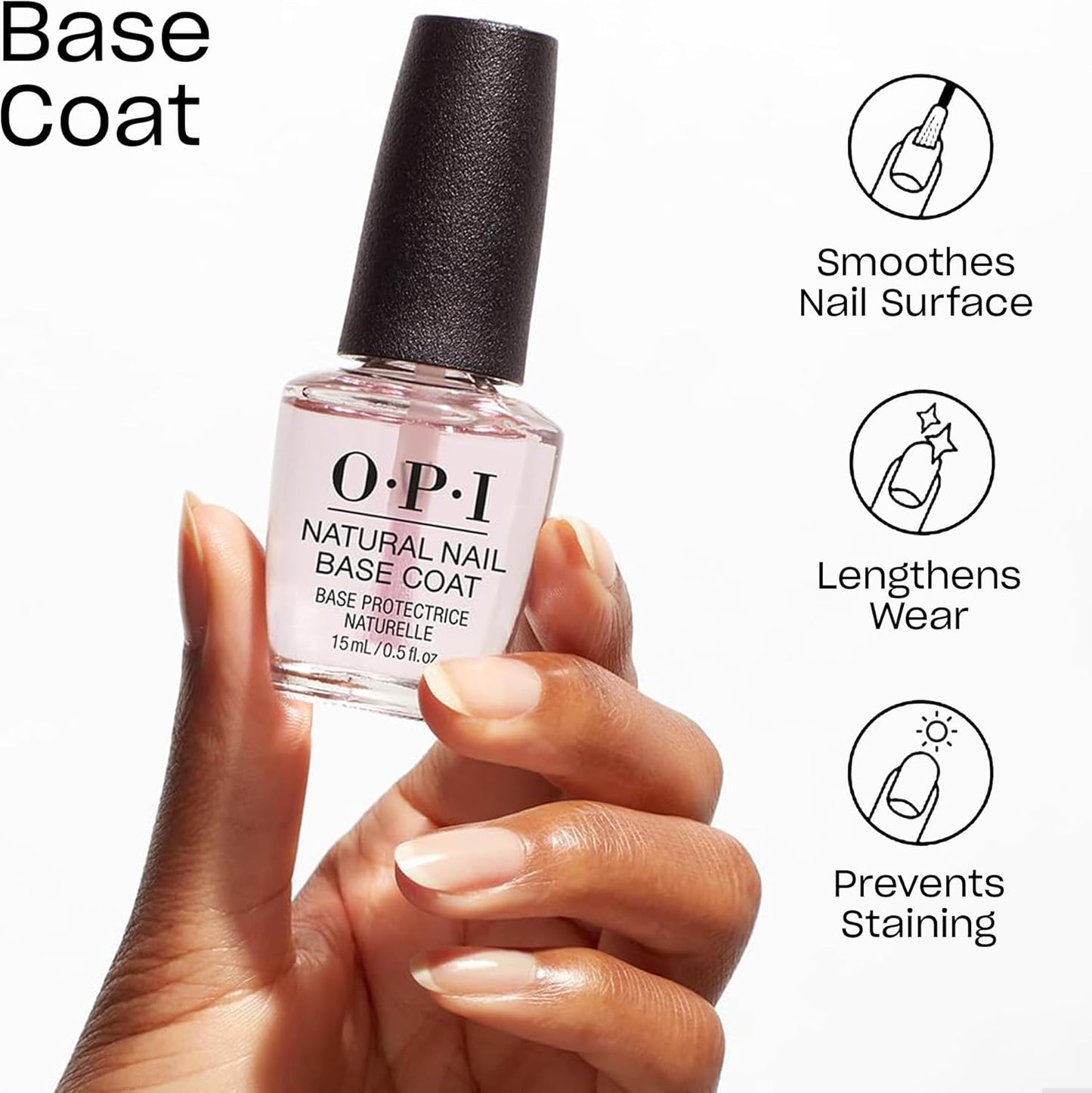 OPI Nail Lacquer – Nail Polish with Up to 7 Days Hold – Long-Lasting Nail Polish – with ProWide Maxi Brush for Perfect Nails
