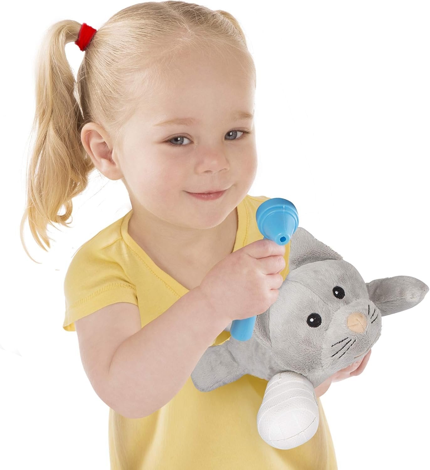 Melissa & Doug Examine and Treat Pet Vet Play Set (24 pcs) | Kids Veterinary Play Set, Veterinarian Kit For Kids, Pretend Play Doctor Set For Kids Ages 3+