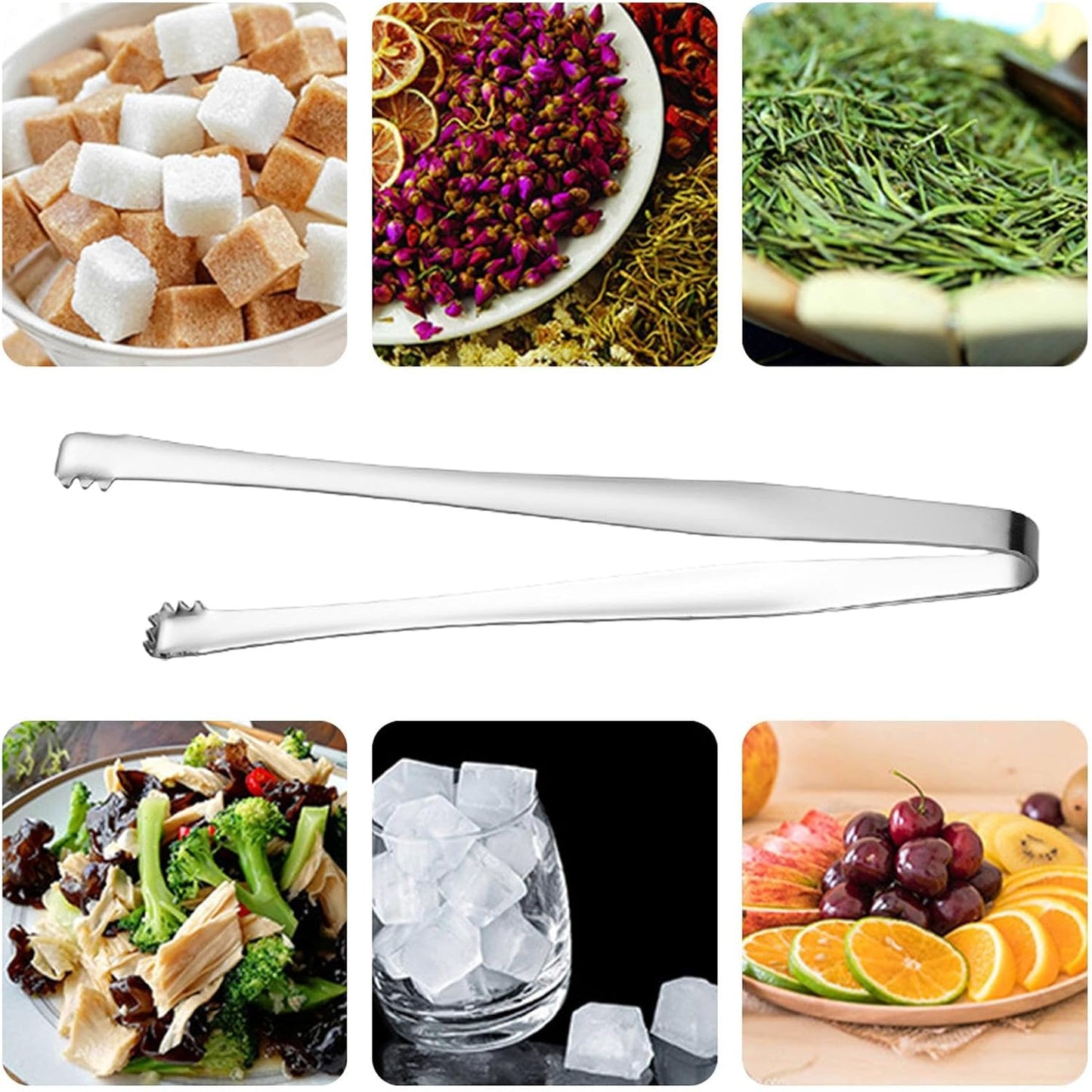 Chalaza Remover Tool for Eggs - 2 Pieces 15cm Chalaza Remover, Eggshell Fragment Removal Tool, Egg Chalaza Membrane Removal Utensil, Egg Right Chalaza Removal Stainless Steel Tongs, Kitchen Gadgets