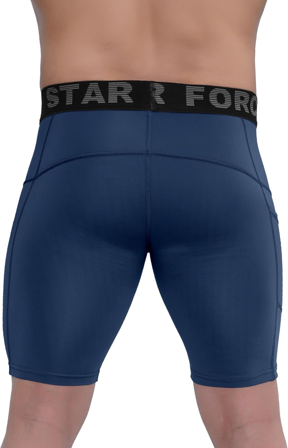Starforce Apparel Men’s Compression Shorts - Quick Dry Athletic Workout Running Shorts, Moisture Wicking Spandex Tights, Anti-Chafing Gym Underwear for Sports & Training