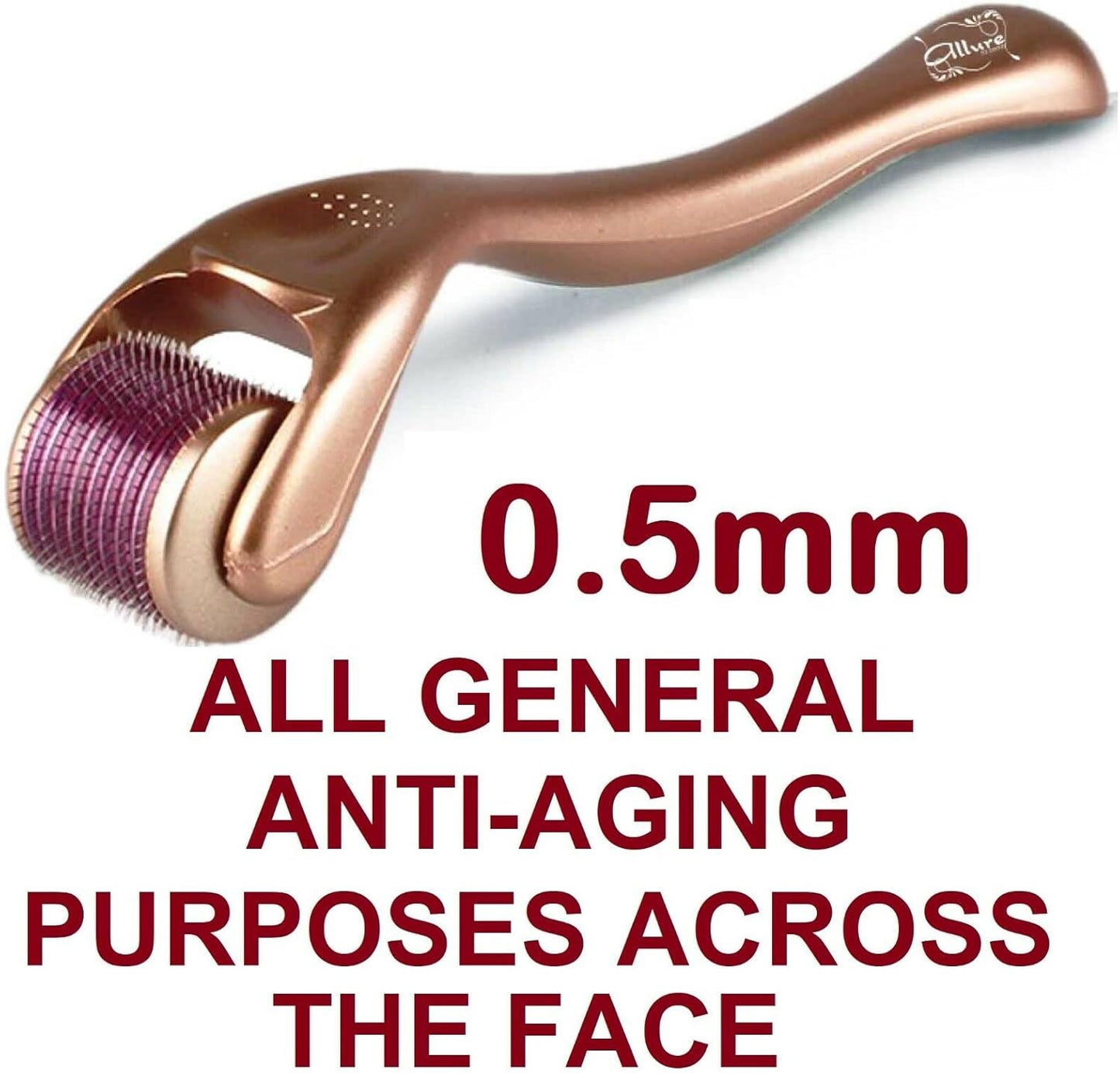 Derma Roller Set Kit Real 540 Titanium Microneedles Skin Care Body Face Stretch Marks Acne scars Anti Aging Wrinkles Tool 0.5mm