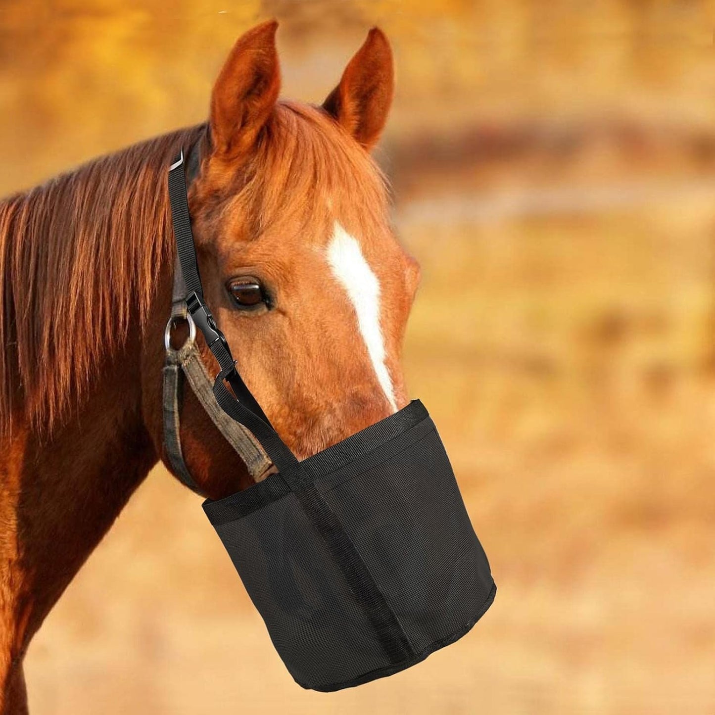 2 Horse Feed Bags High-Performance PVC Mesh Bags