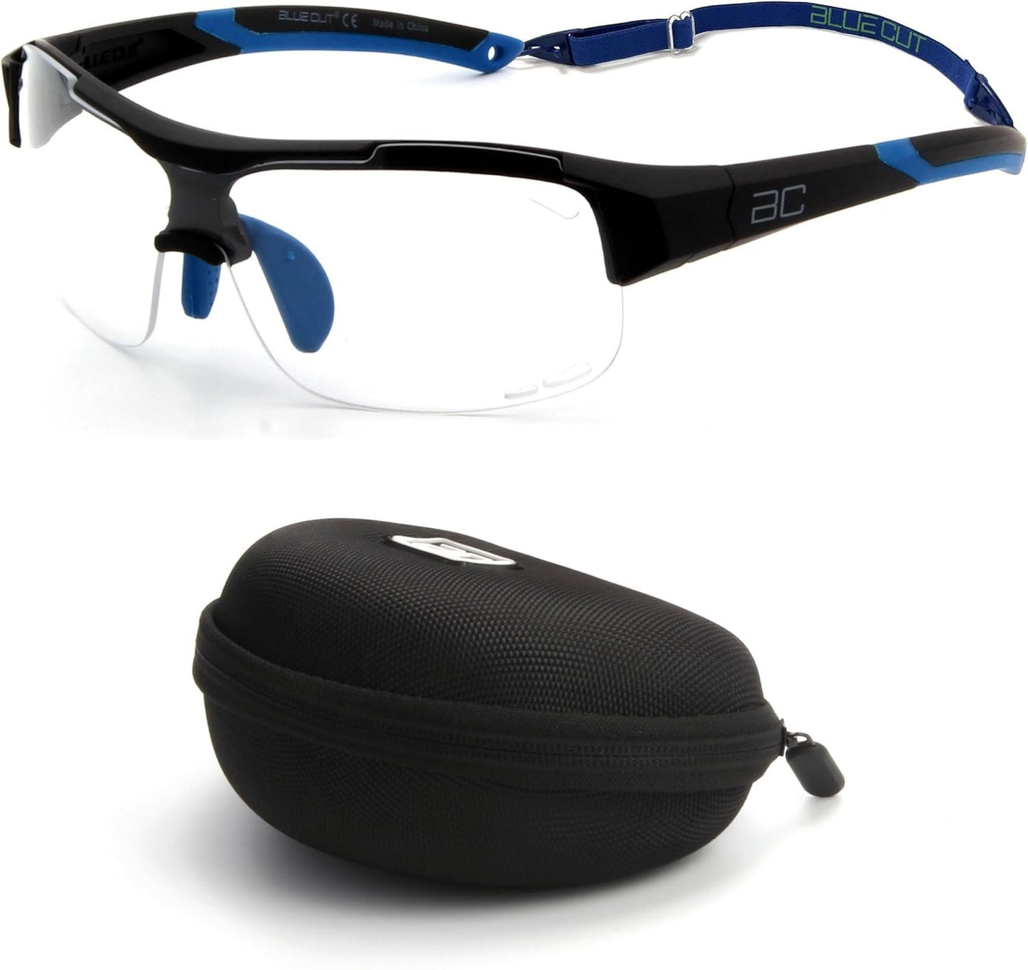BLUE CUT Sports Protection Goggles, Anti-Fog Lenses Safety Glasses for Basketball, Pickleball and All Outdoor Sports