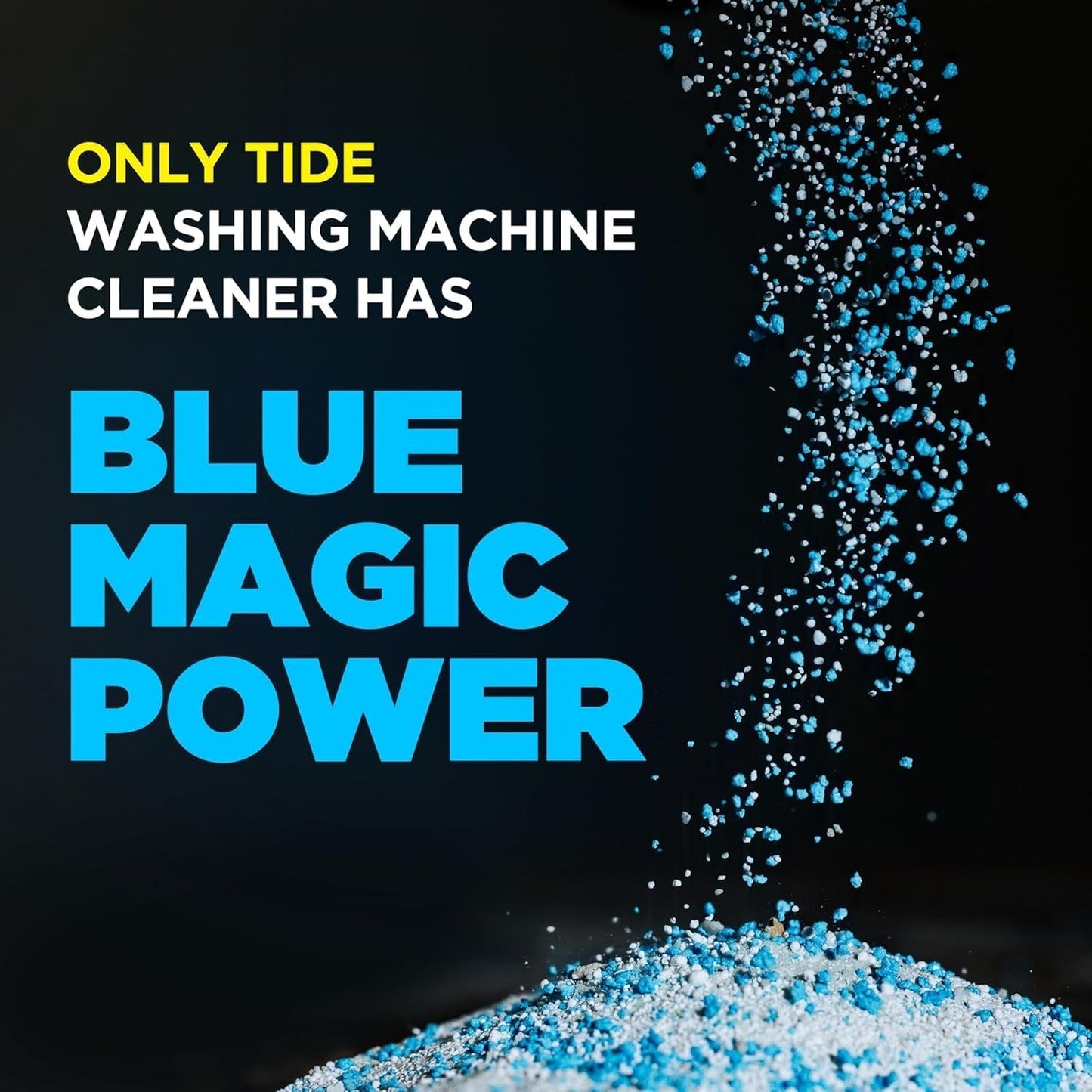 Tide Washing Machine Cleaner, Washer Machine Cleaner with Oxi for Front and Top Loader Washer Machines, Deep Cleaning Residue & Odor Eliminator, 3 Count (Pack of 1)