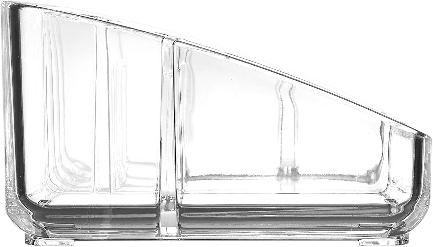Amazon Basics Square Acrylic Cosmetic Makeup Organizer Storage, Medium