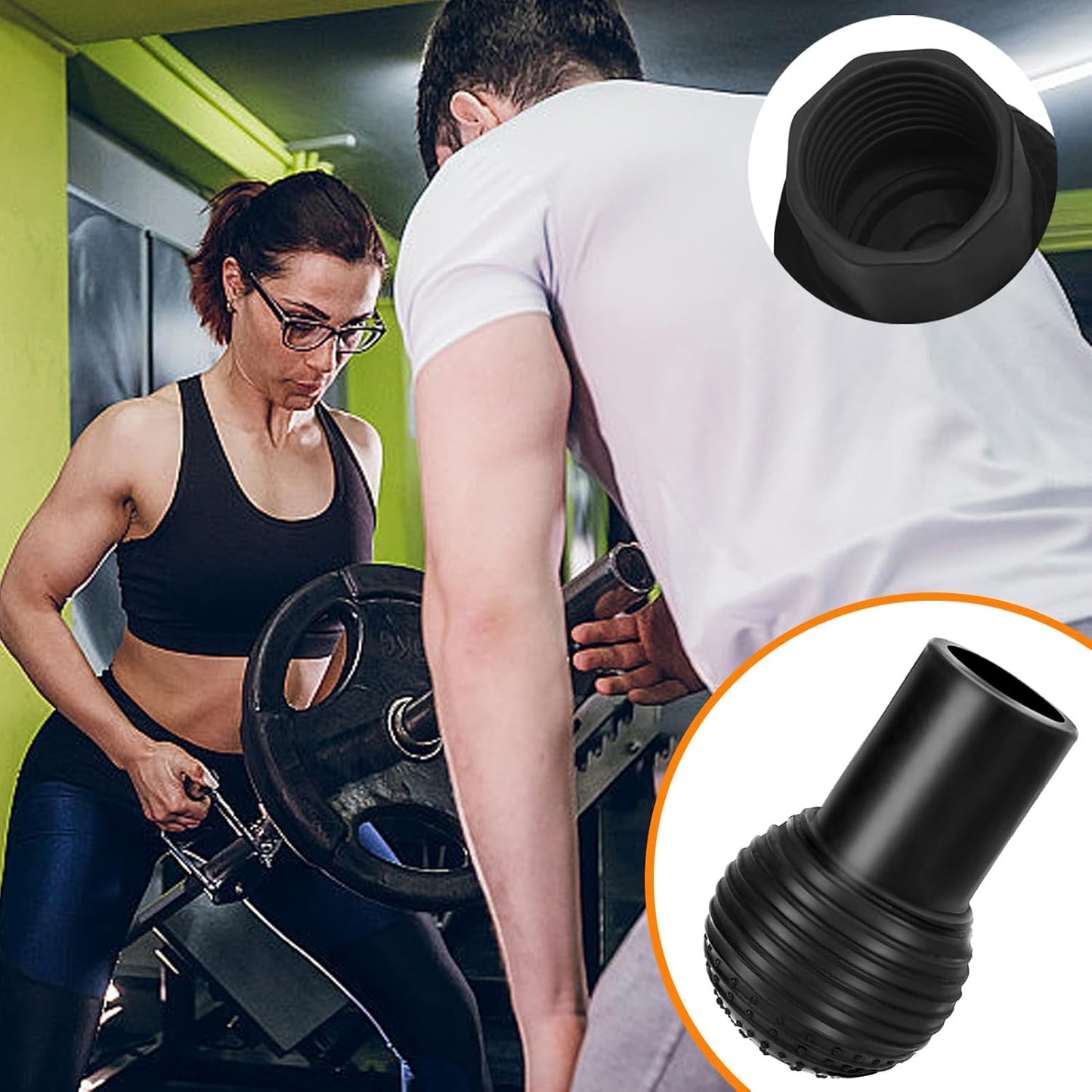 Barbell Attachment Base - Heavy Duty Training Holder, T Bar Squat Tool | Home Gym Mount for Row, Spin, Split Squats, Press Workouts, Core Fitness Gear, Muscle Building Strength Equipment