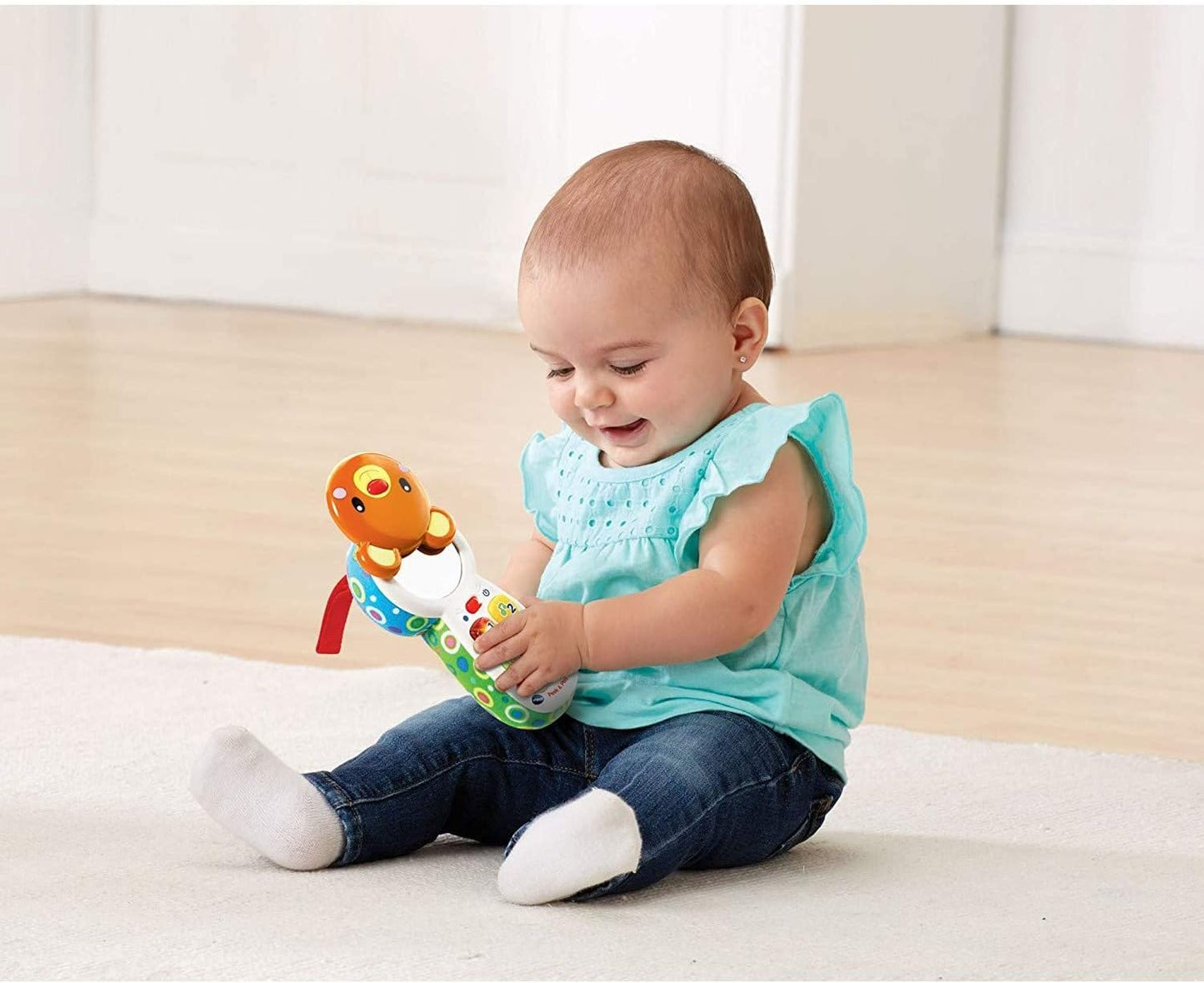 VTech Peek & Play Phone - Electronic Learning Toys - 502703 - Multicoloured