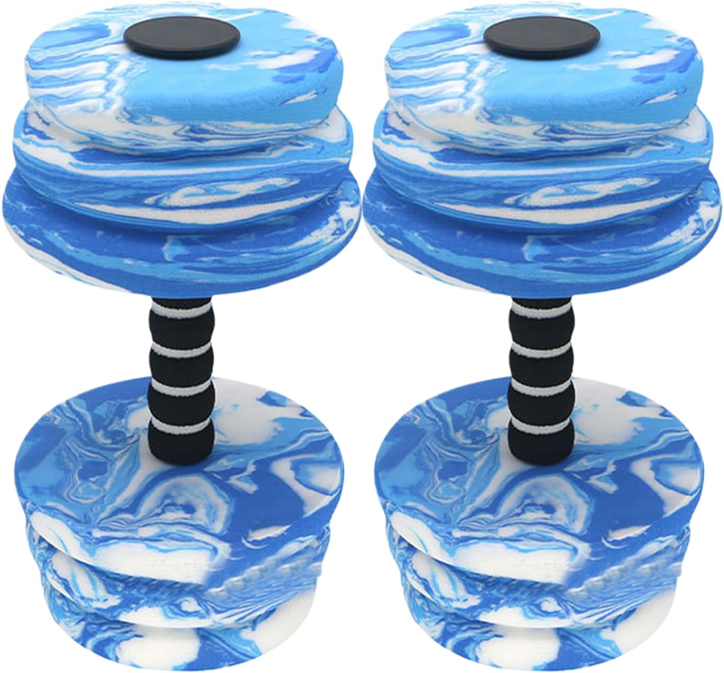 Dumbbell Set, Pool Weights Water, 10.63in Exercise Floating Lightweight, Foam Eva Equipment, Waterproof Design for Fitness Gear, Swimming, Pool Workout, Resistance Exercise