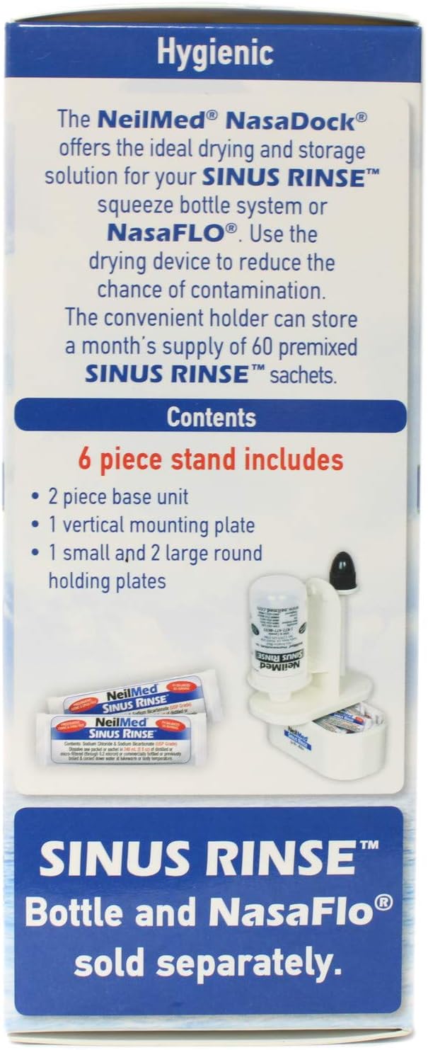 NeilMed Sinus Rinse NasaDock Plus Dry Dock Stand